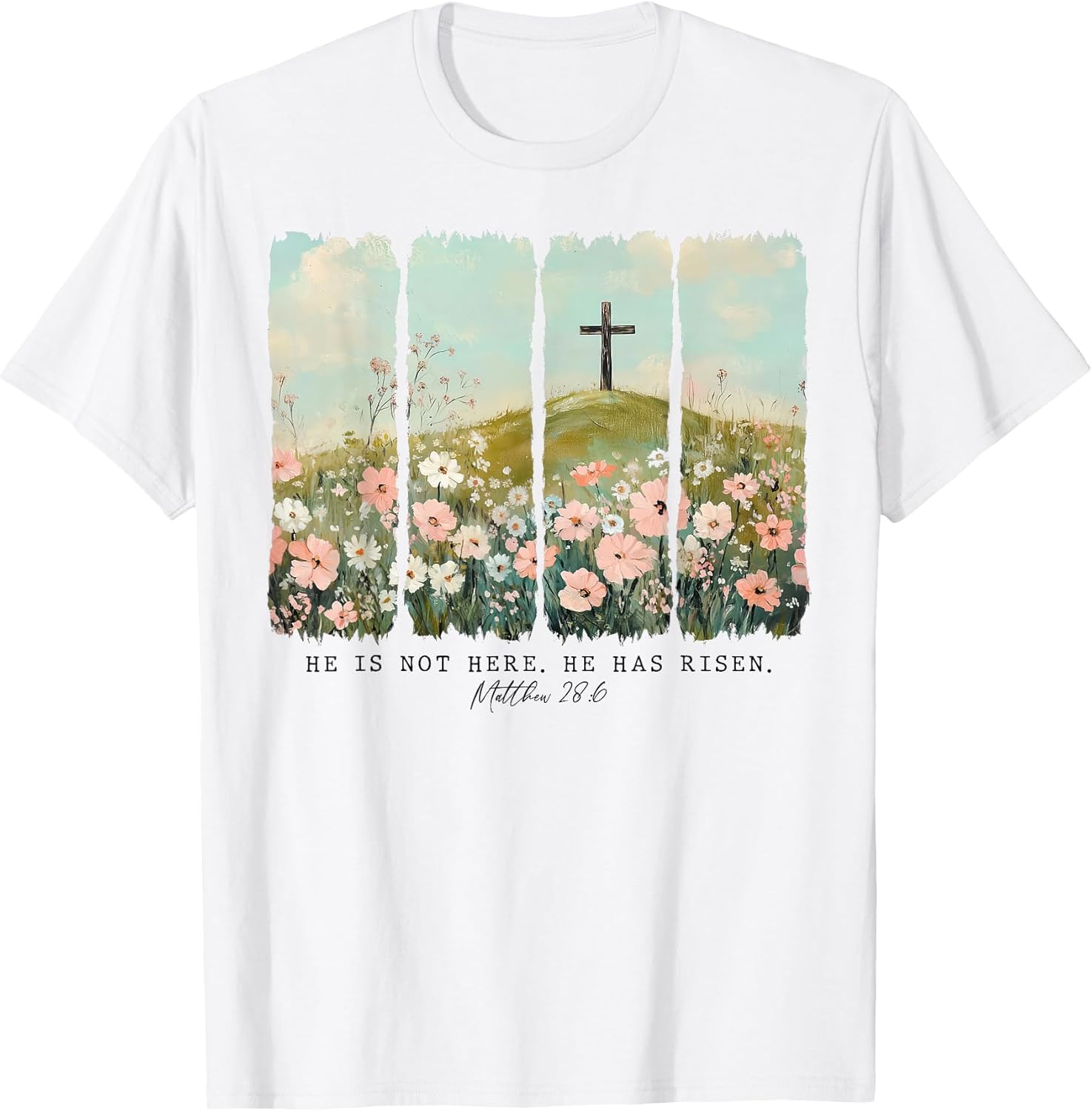 He Is Risen Jesus Christian Easter Day Women Girls Unisex T-shirt, Sweatshirt, Hoodie, Long Sleeve Tee - T-Shirt, Sweatshirt, Hoodie
