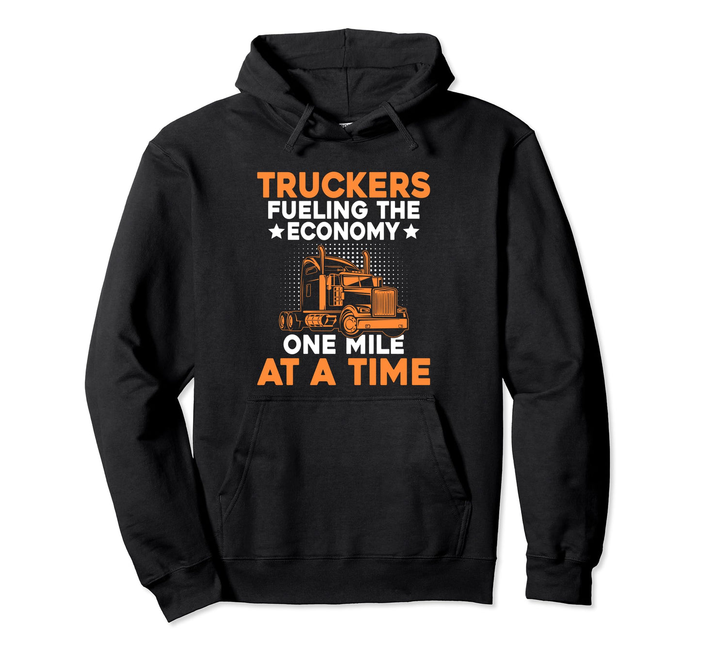 Trucker Driving Dad Trucker Father Hoodie - Streetwear Style for Adults - T-Shirt, Sweatshirt, Hoodie