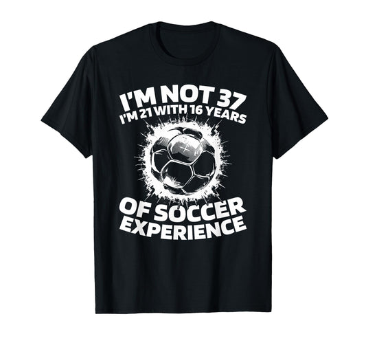 37 Years Old Sports Player Team T-Shirt - Casual Everyday Wear Men Women - T-Shirt, Sweatshirt, Hoodie