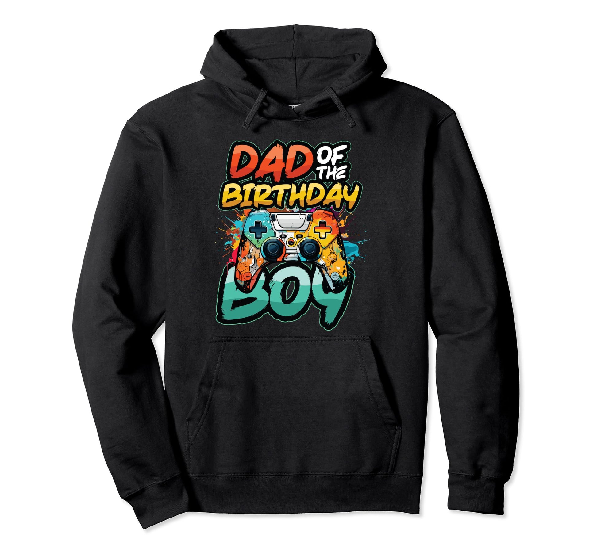 Dad Birthday Gaming Themed Gamer Dad Hoodie - Streetwear Style Unisex - T-Shirt, Sweatshirt, Hoodie