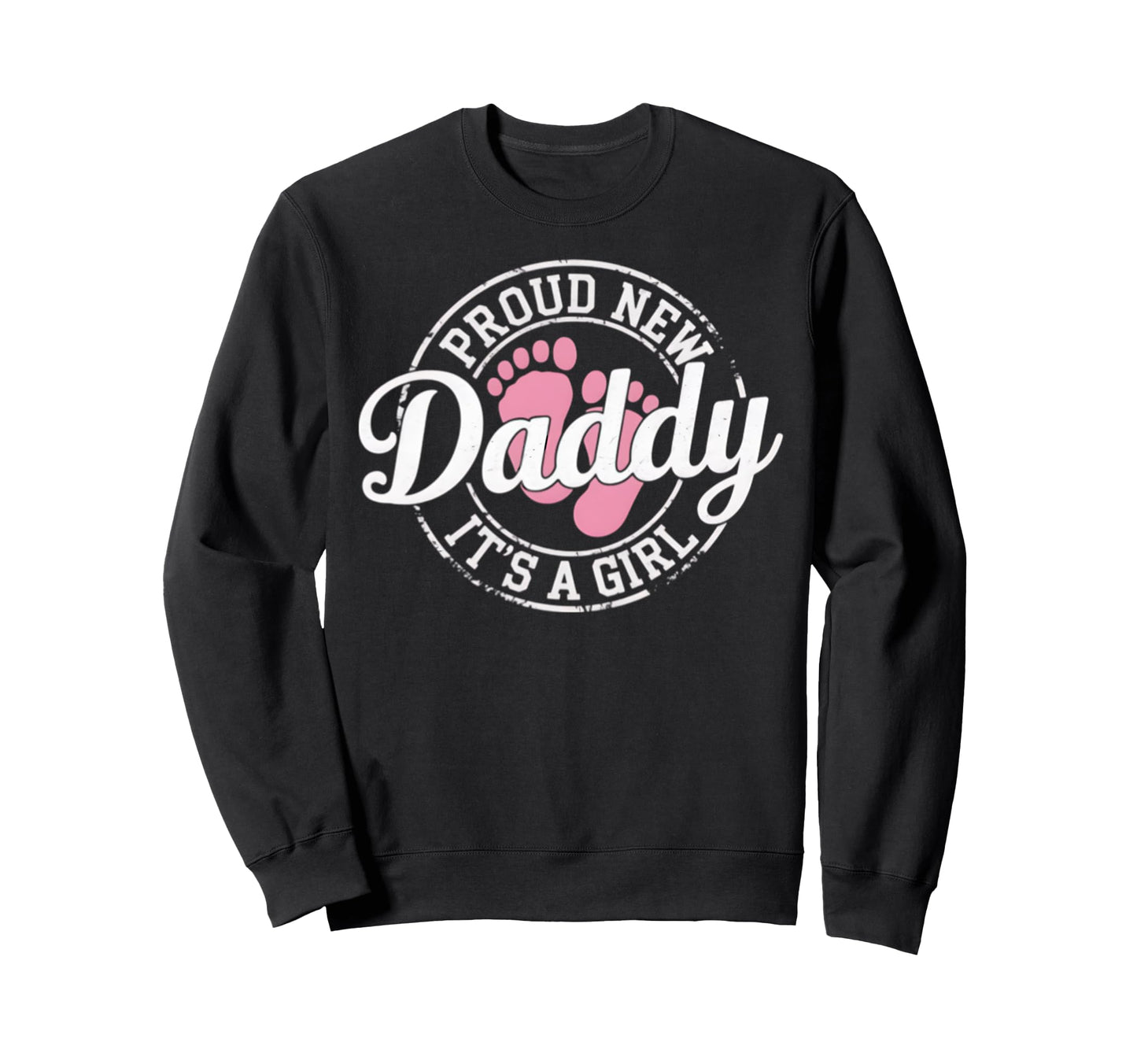 New Dad Est 2026 Father 2026 Dad Sweatshirt - Minimalist Print Men Women - T-Shirt, Sweatshirt, Hoodie