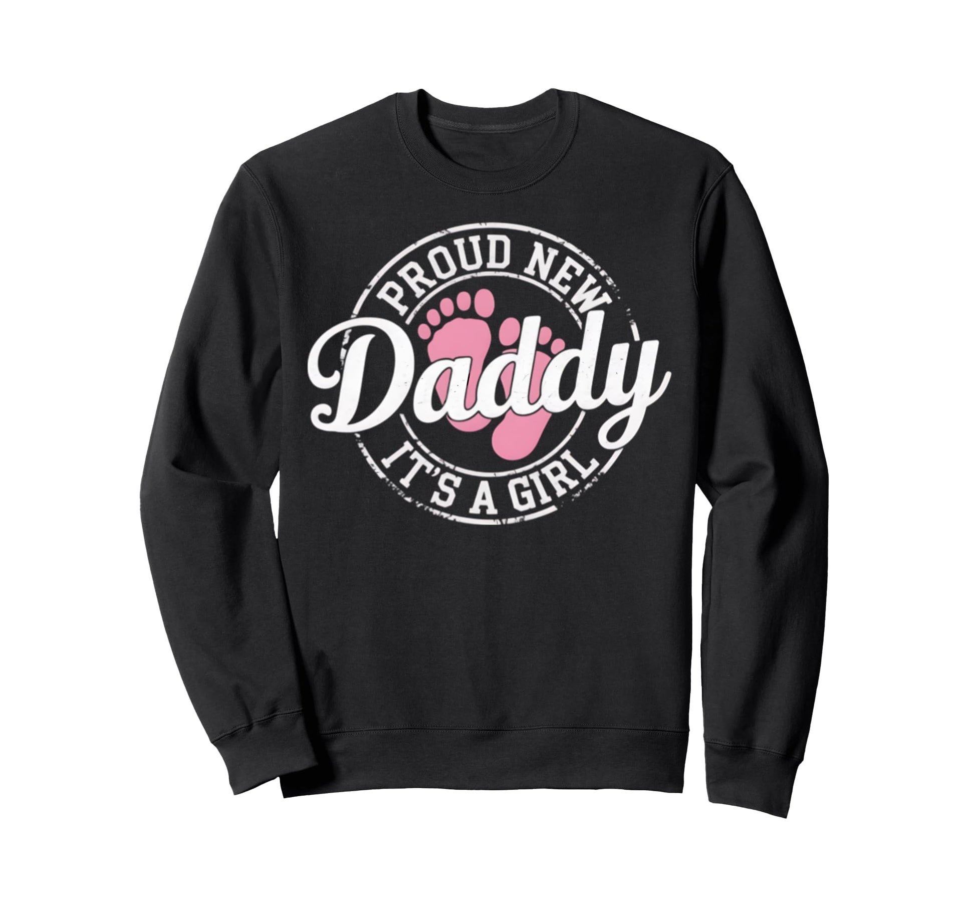 New Dad Est 2026 Father 2026 Dad Sweatshirt - Minimalist Print Men Women - T-Shirt, Sweatshirt, Hoodie