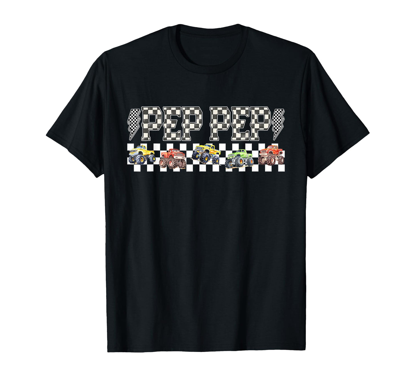 Pep Pep Monster Truck Family Crew T-Shirt - Unique Graphic Men Women - T-Shirt, Sweatshirt, Hoodie