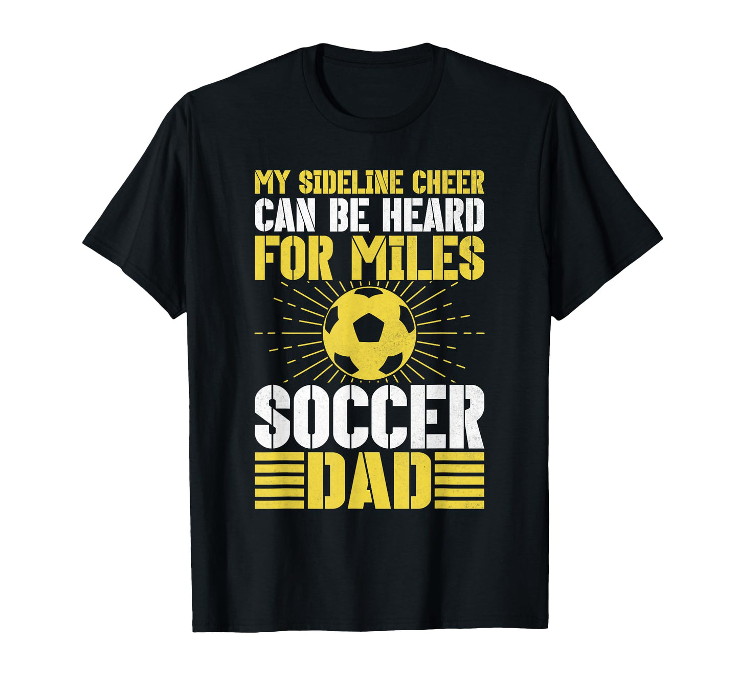 My Sideline Cheer Can Be Heard Miles T-Shirt - Custom Art Print Men Women - T-Shirt, Sweatshirt, Hoodie