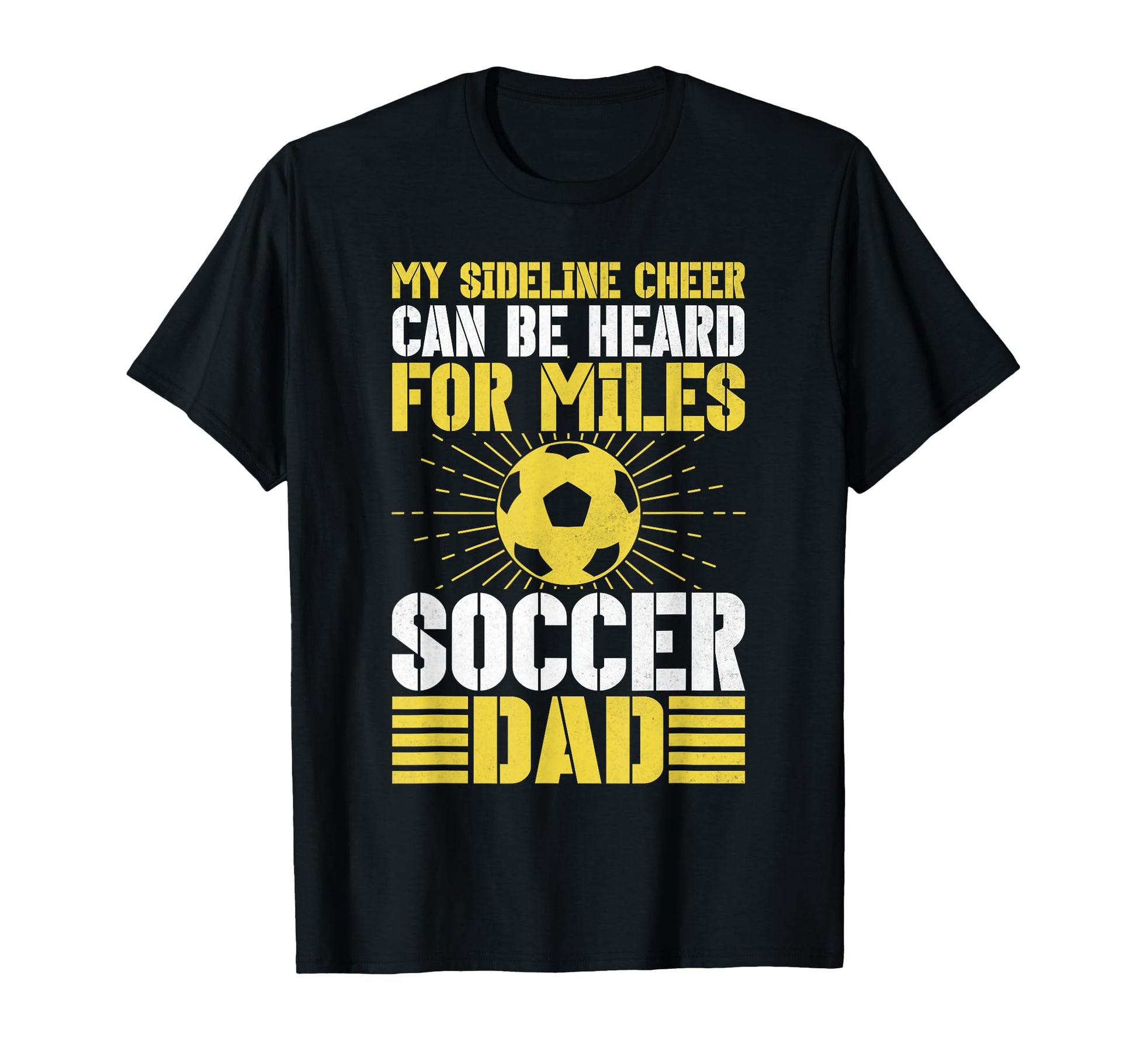 My Sideline Cheer Can Be Heard Miles T-Shirt - Custom Art Print Men Women - T-Shirt, Sweatshirt, Hoodie