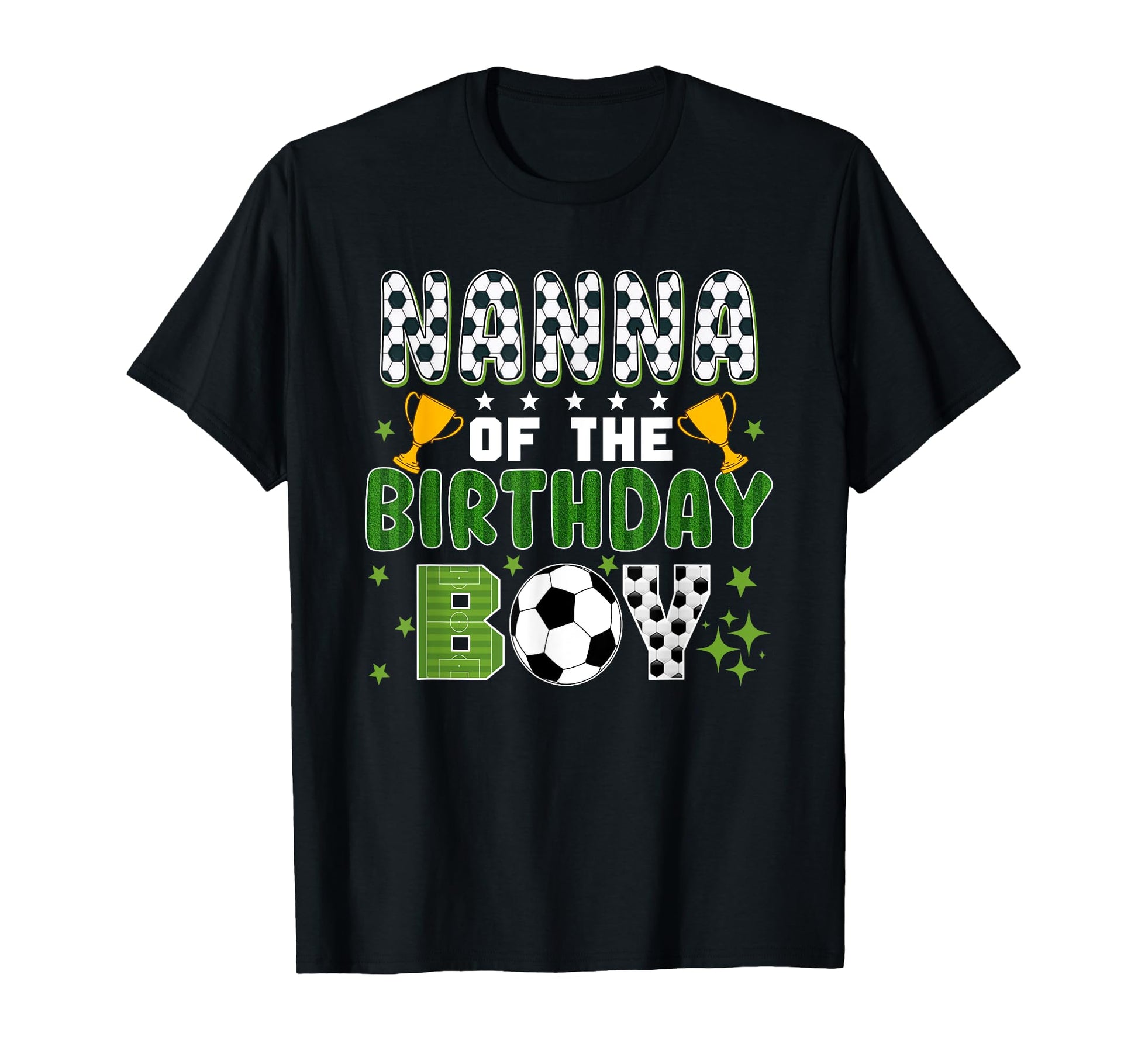 Nanna Birthday Soccer Group Family T-Shirt - Minimalist Print Unisex - T-Shirt, Sweatshirt, Hoodie