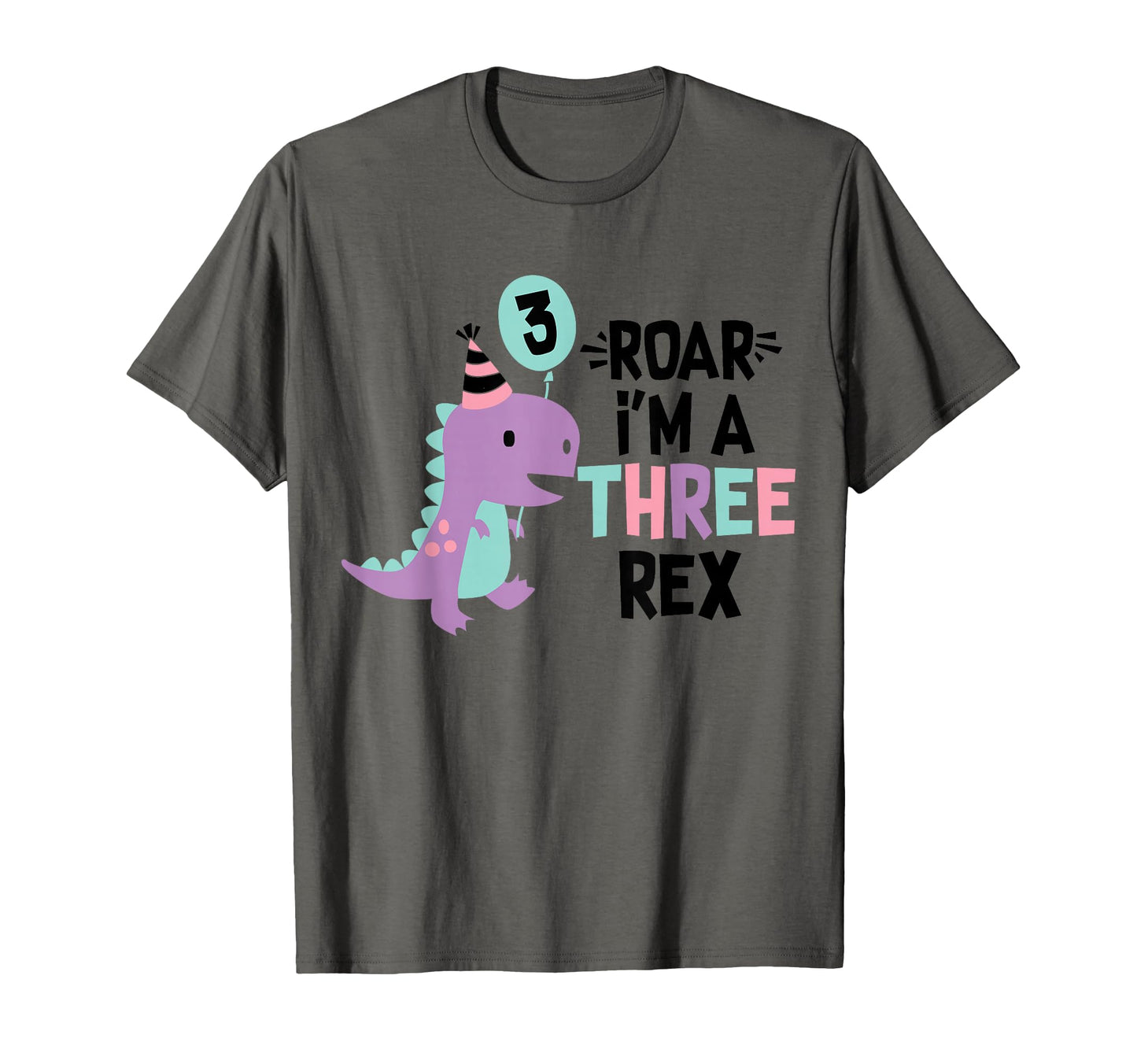 3Rd Birthday Dinosaur T Rex Matching T-Shirt - Unique Graphic Unisex - T-Shirt, Sweatshirt, Hoodie