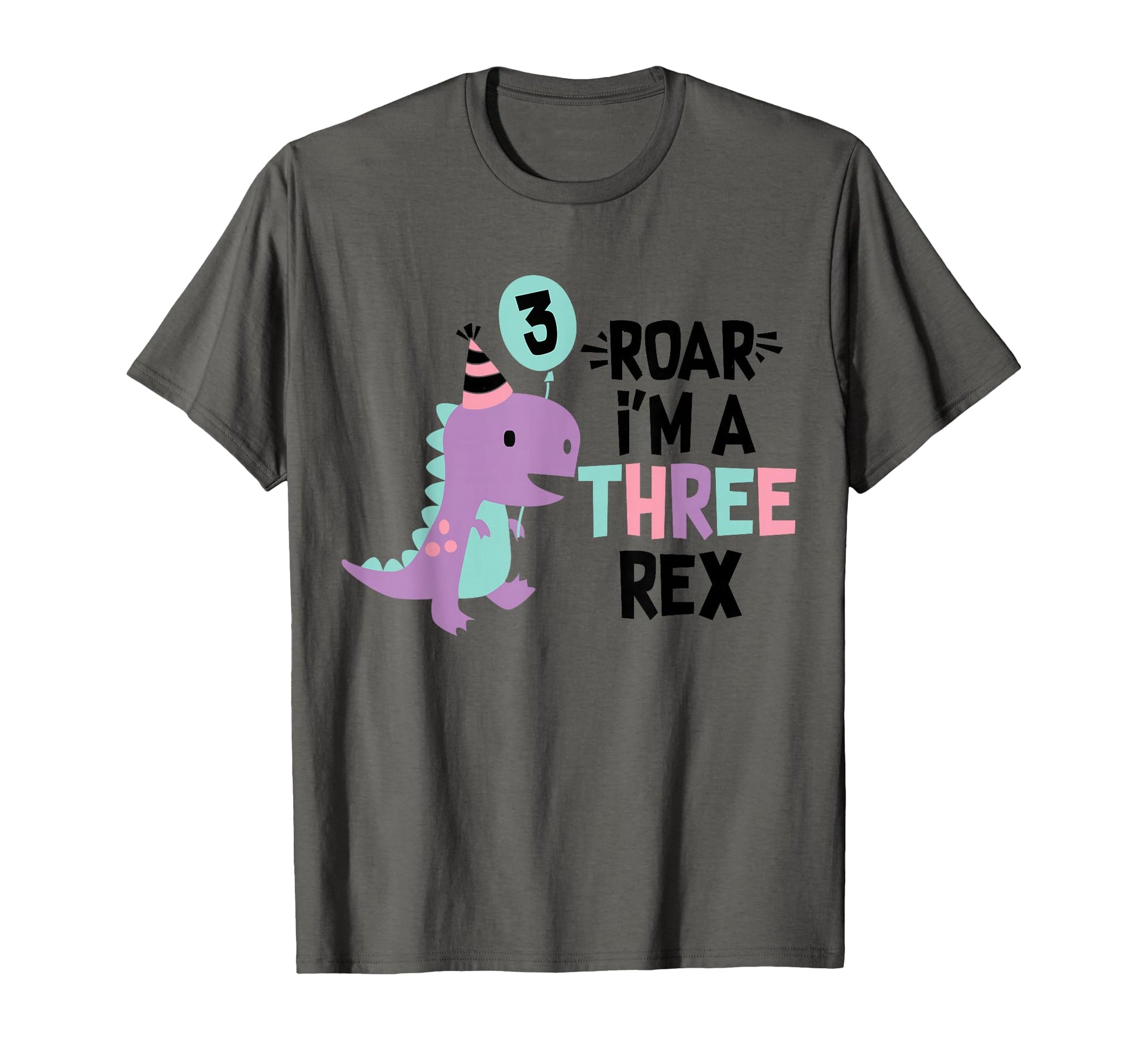3Rd Birthday Dinosaur T Rex Matching T-Shirt - Unique Graphic Unisex - T-Shirt, Sweatshirt, Hoodie