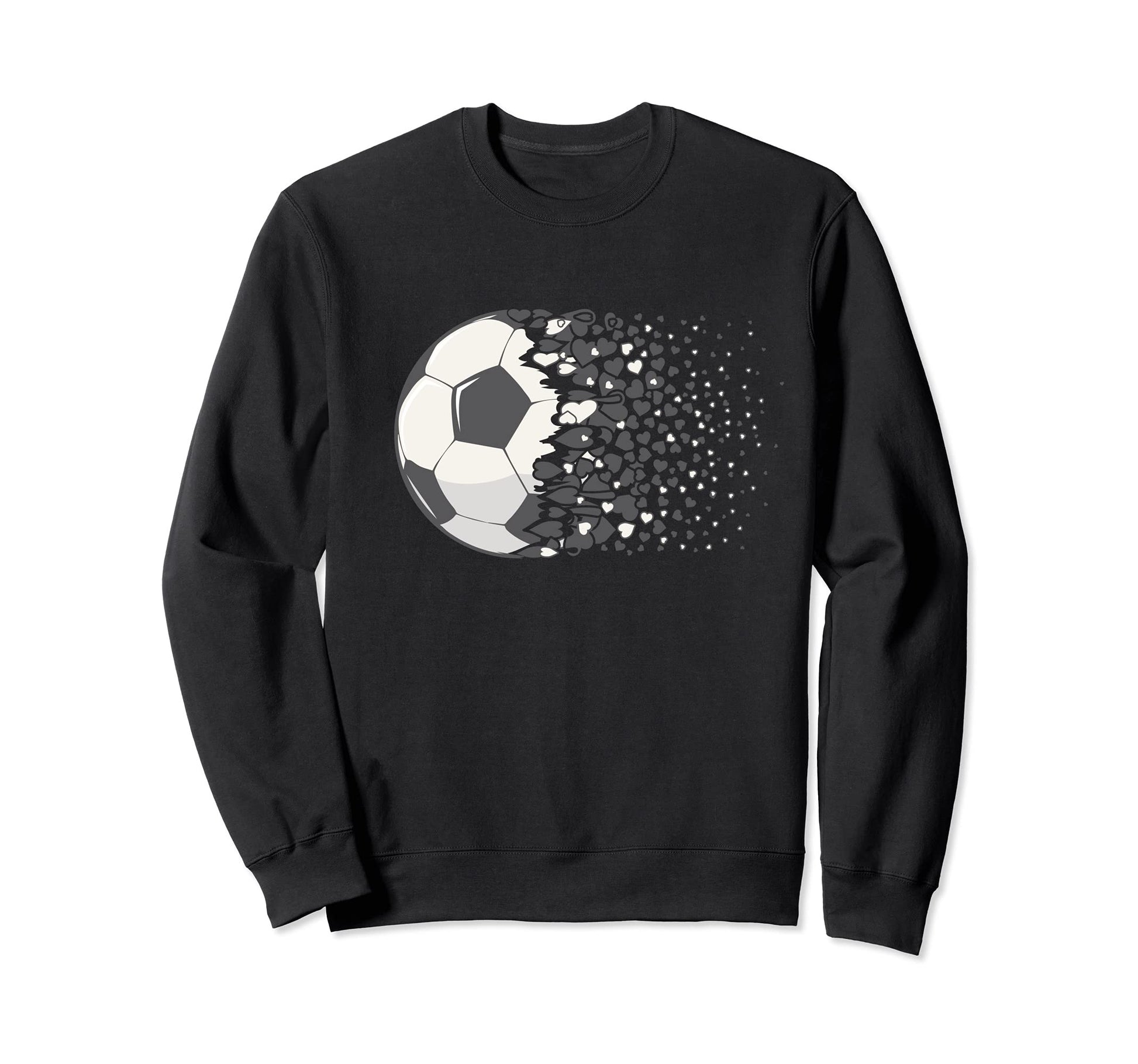 Soccer Soccer Heart Soccer Player Sweatshirt - Custom Art Print Men Women - T-Shirt, Sweatshirt, Hoodie