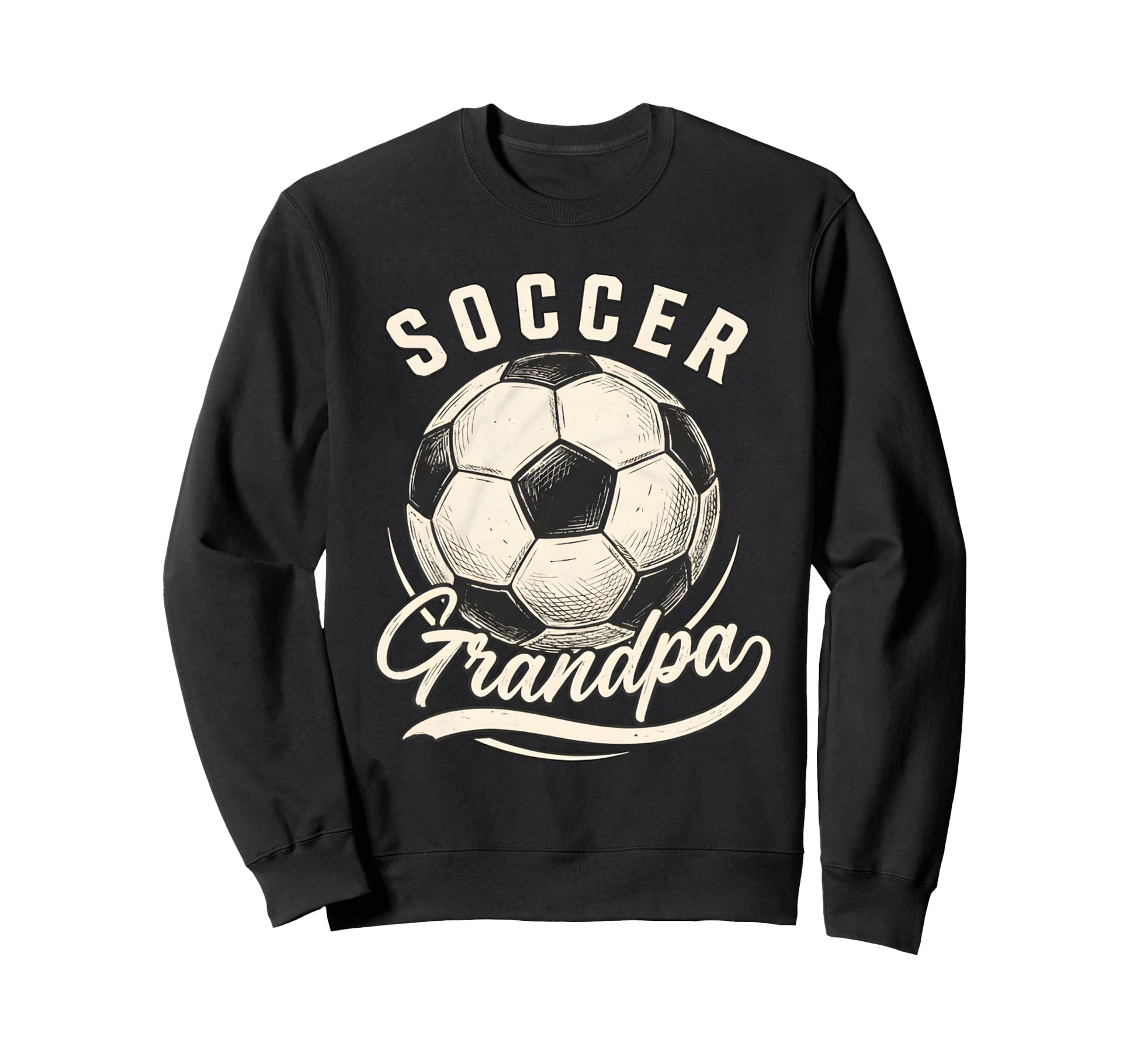 Soccer Grandpa Proud Soccer Player Sweatshirt - Unique Graphic for Adults - T-Shirt, Sweatshirt, Hoodie