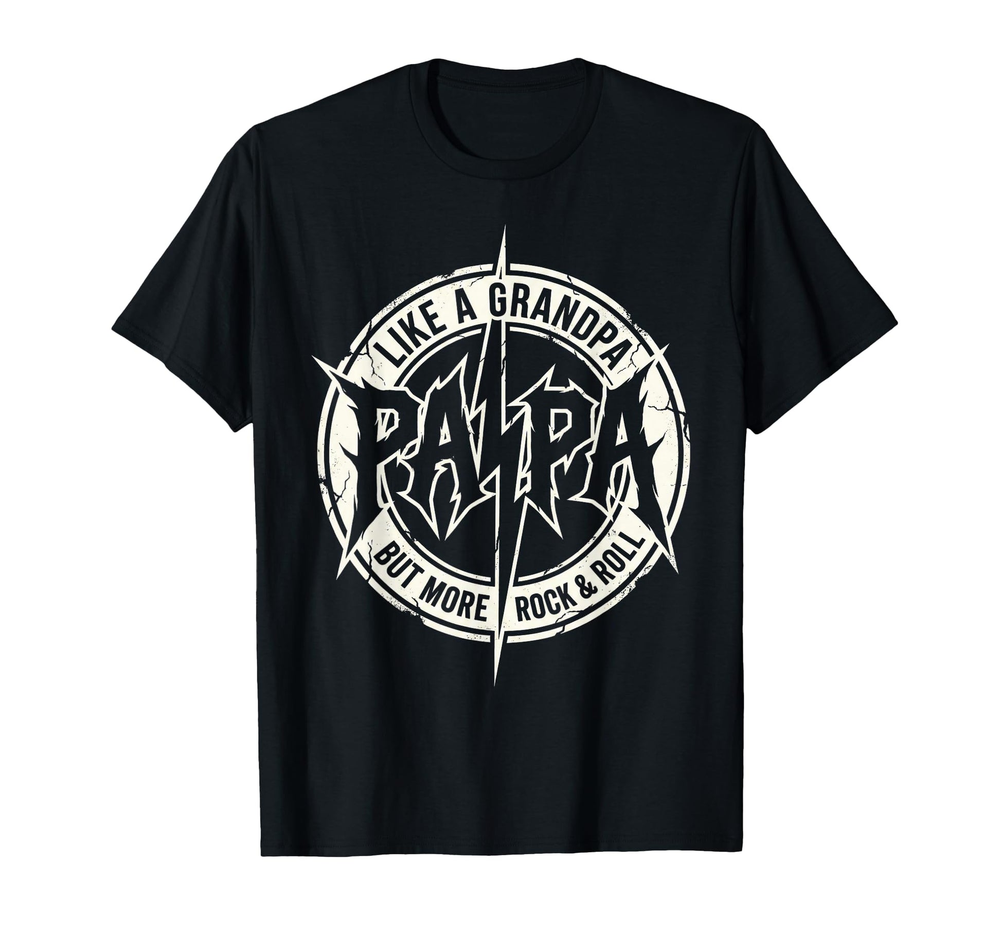 Papa Rock And Roll Grandpa Music T-Shirt - Aesthetic Graphic for Adults - T-Shirt, Sweatshirt, Hoodie