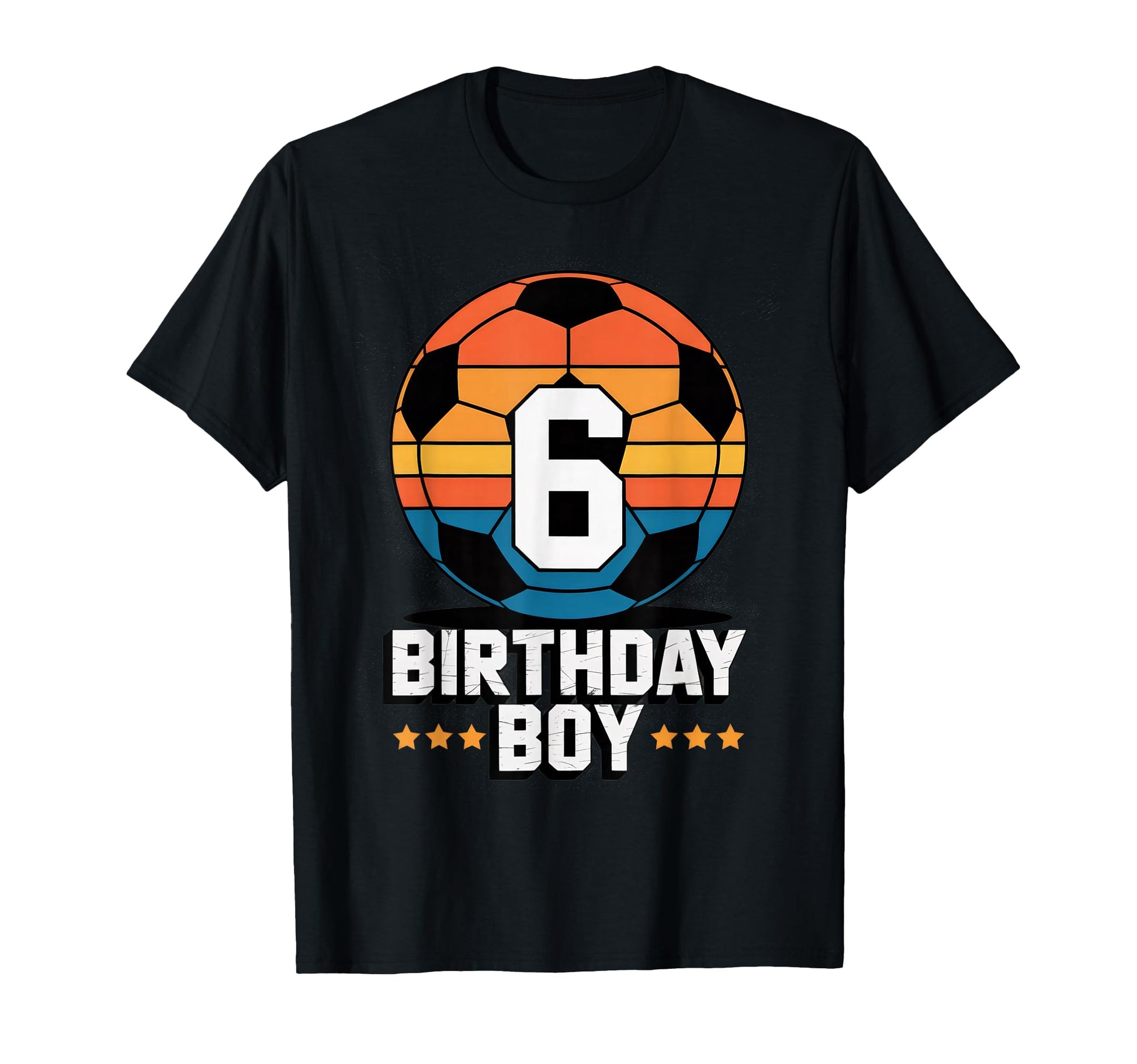 6 Year Old Soccer Player 6Th Birthday T-Shirt - Novelty Apparel for Adults - T-Shirt, Sweatshirt, Hoodie