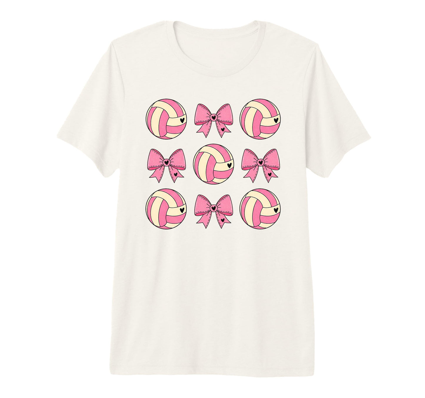 Soccer Bow Game Day Volleyball Coquette T-Shirt - Aesthetic Graphic Unisex - T-Shirt, Sweatshirt, Hoodie