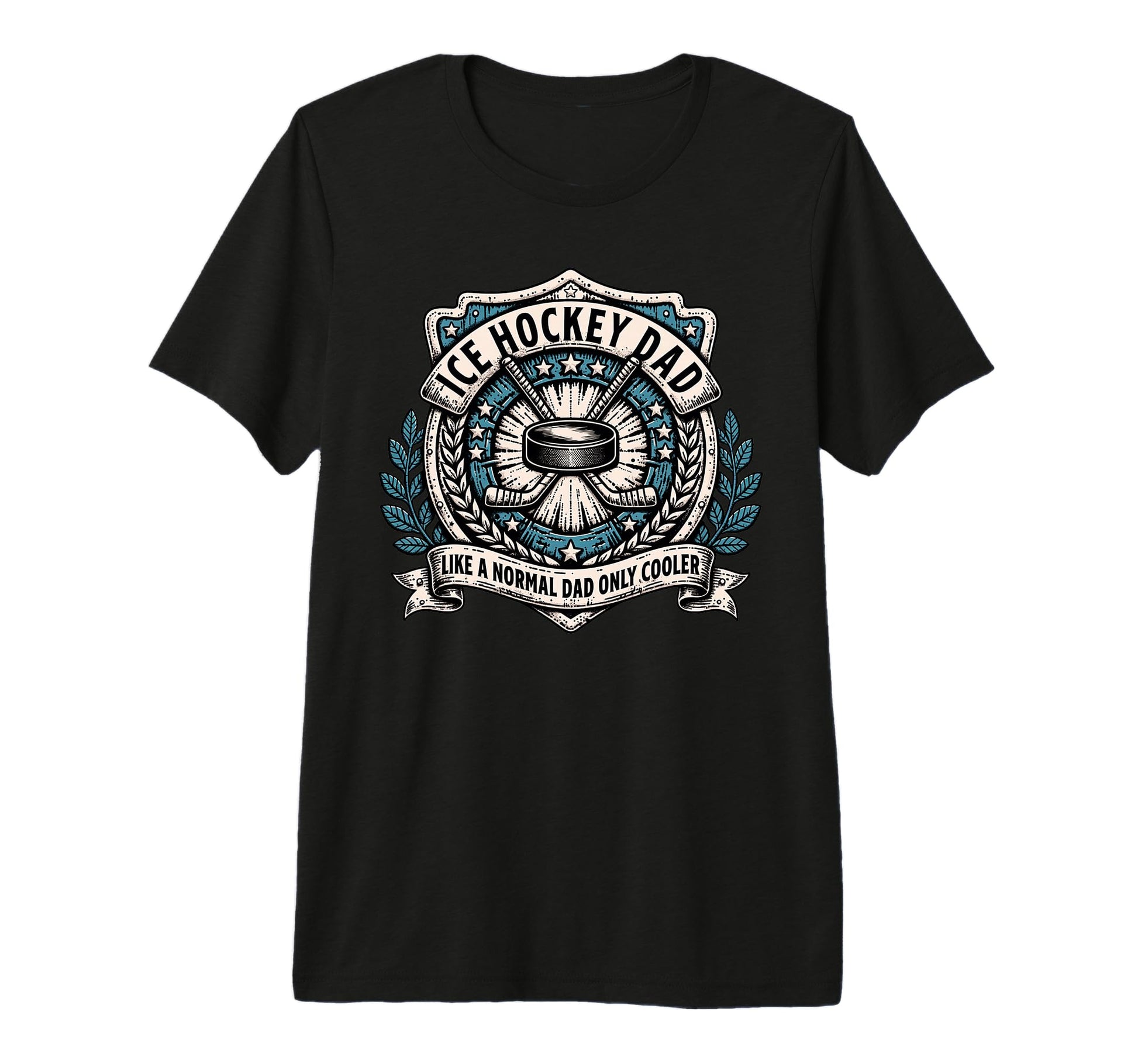 Mens Like Normal Dad Only Cooler Usa T-Shirt - Custom Art Print Unisex - T-Shirt, Sweatshirt, Hoodie