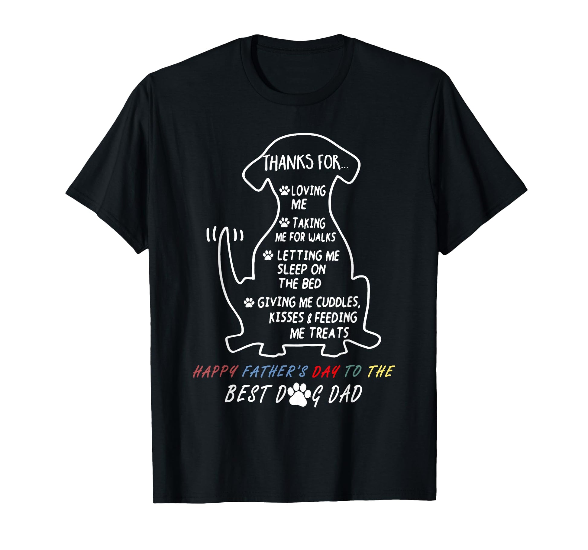 Happy Fathers Day Best Dog Dad T Sweatshirt - Trendy Graphic Men Women - T-Shirt, Sweatshirt, Hoodie