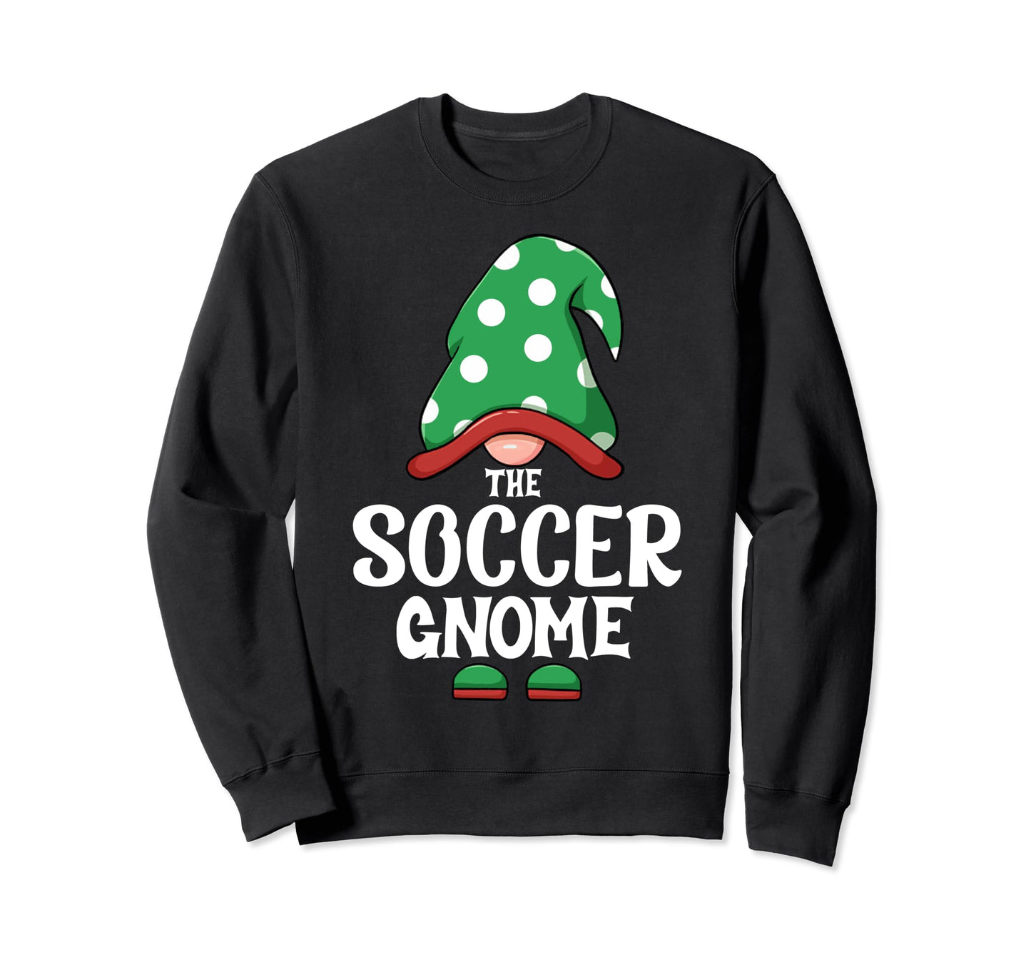 Soccer Gnome Matching Family Pajama Sweatshirt - Novelty Apparel Unisex - T-Shirt, Sweatshirt, Hoodie
