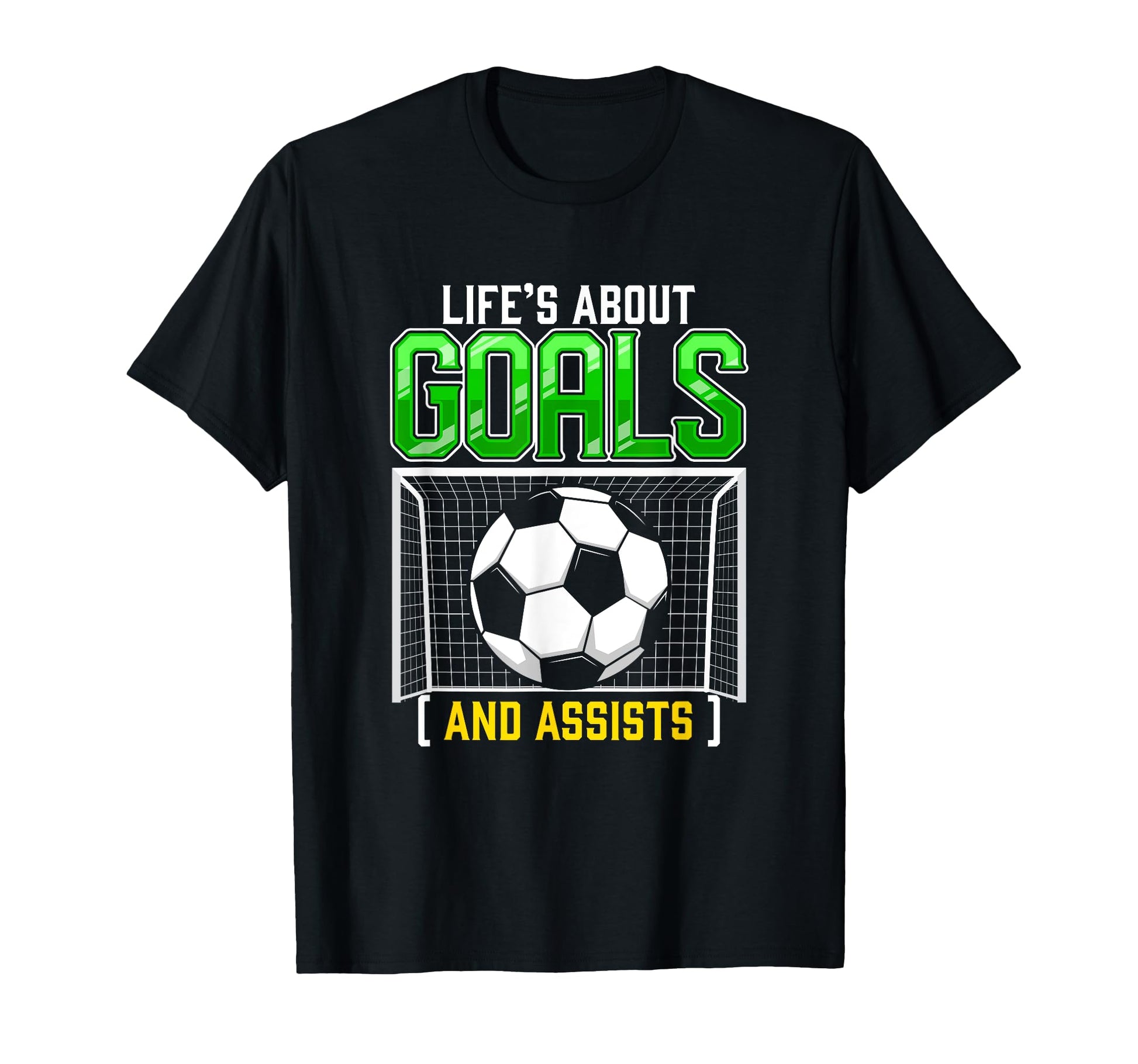 Soccer Goal And Assist Football Son T-Shirt - Novelty Apparel Men Women - T-Shirt, Sweatshirt, Hoodie