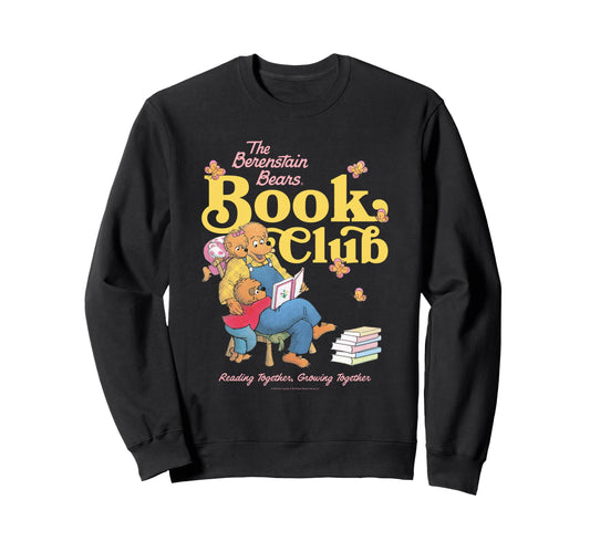 Berenstain Bears Book Club Reading Sweatshirt - Streetwear Style Men Women - T-Shirt, Sweatshirt, Hoodie