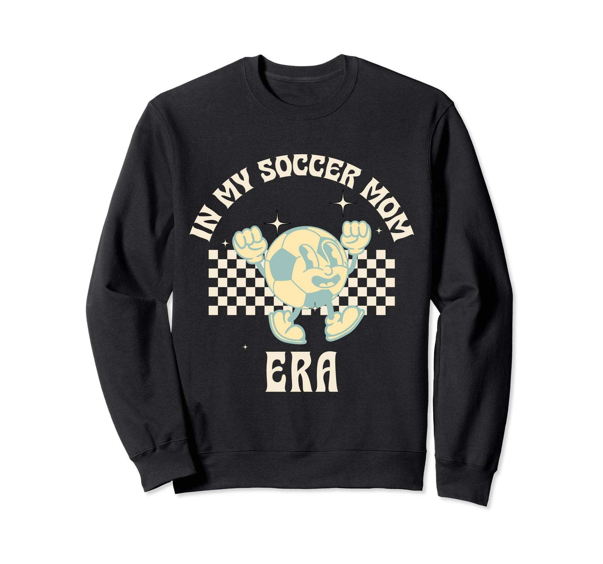 Groovy My Soccer Mom Era Soccer Mama Sweatshirt - Trendy Graphic Unisex - T-Shirt, Sweatshirt, Hoodie