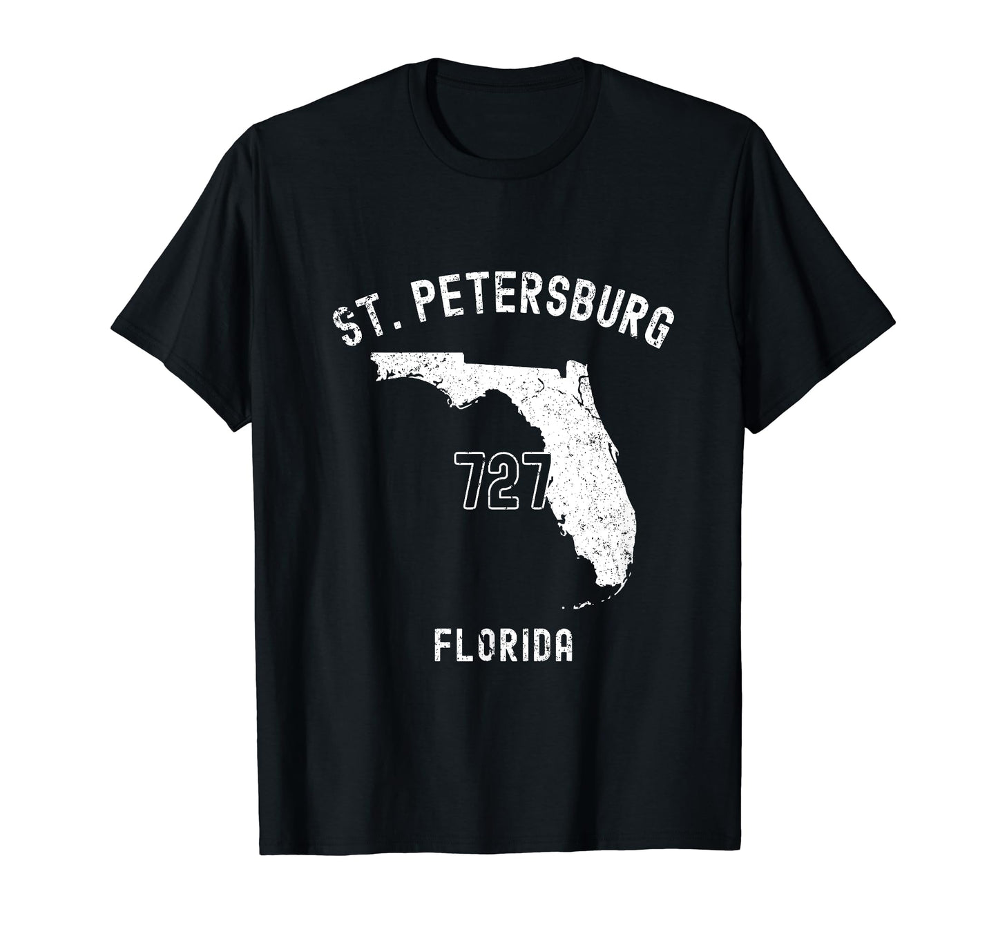 St Petersburg Florida Fl 727 Athletic T-Shirt - Graphic Print Men Women - T-Shirt, Sweatshirt, Hoodie