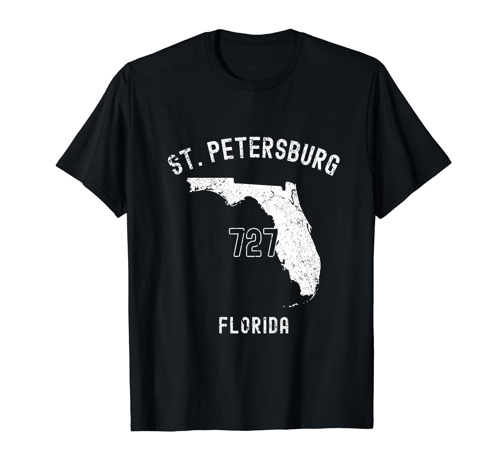 St Petersburg Florida Fl 727 Athletic T-Shirt - Graphic Print Men Women - T-Shirt, Sweatshirt, Hoodie