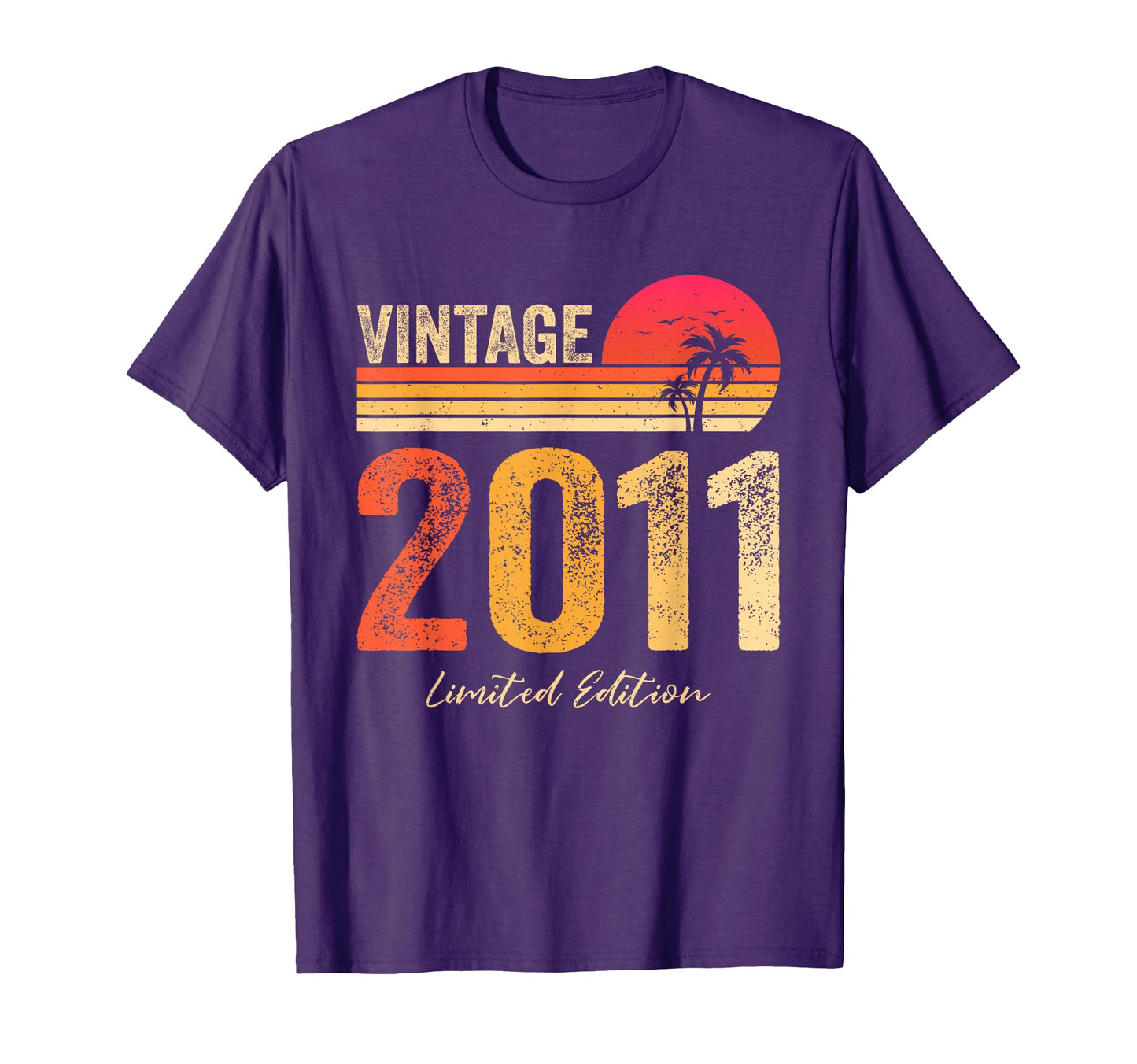 2011 Birth Birthday Born 2011 Birthday T-Shirt - Novelty Apparel Unisex - T-Shirt, Sweatshirt, Hoodie