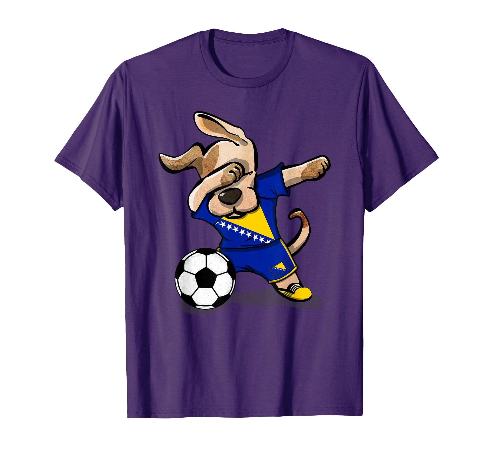 Bosnia Herzegovina Soccer Jersey T-Shirt - Novelty Apparel Men Women - T-Shirt, Sweatshirt, Hoodie