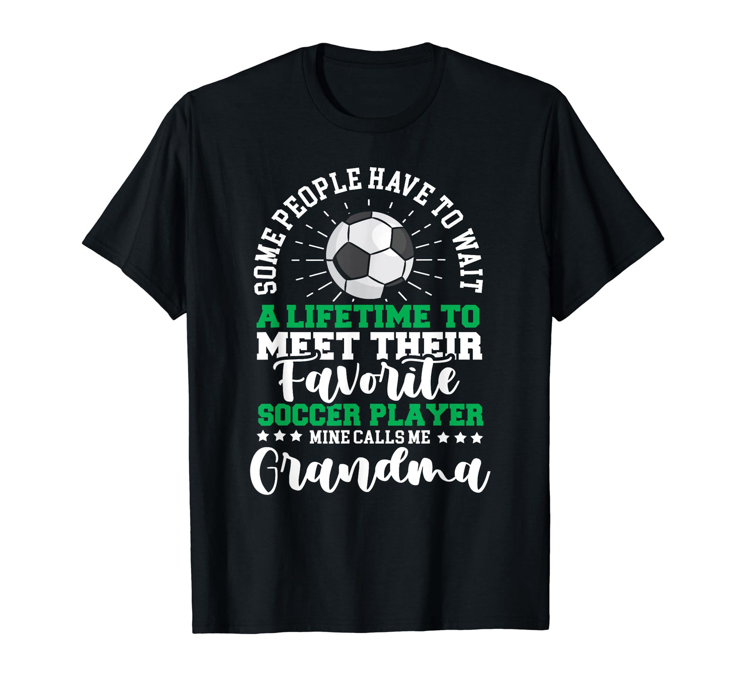 Soccer Player Grandma Grandmother T-Shirt - Custom Art Print Men Women - T-Shirt, Sweatshirt, Hoodie
