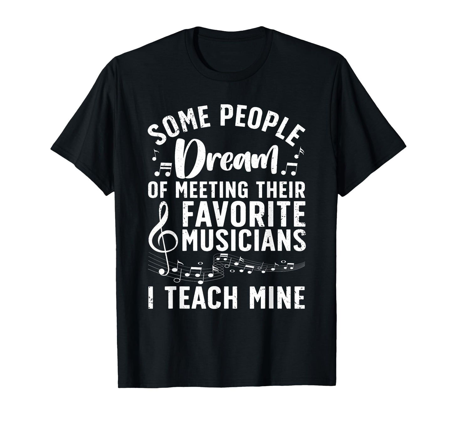 Best Music Teacher Musician Band T-Shirt - Custom Art Print for Adults - T-Shirt, Sweatshirt, Hoodie