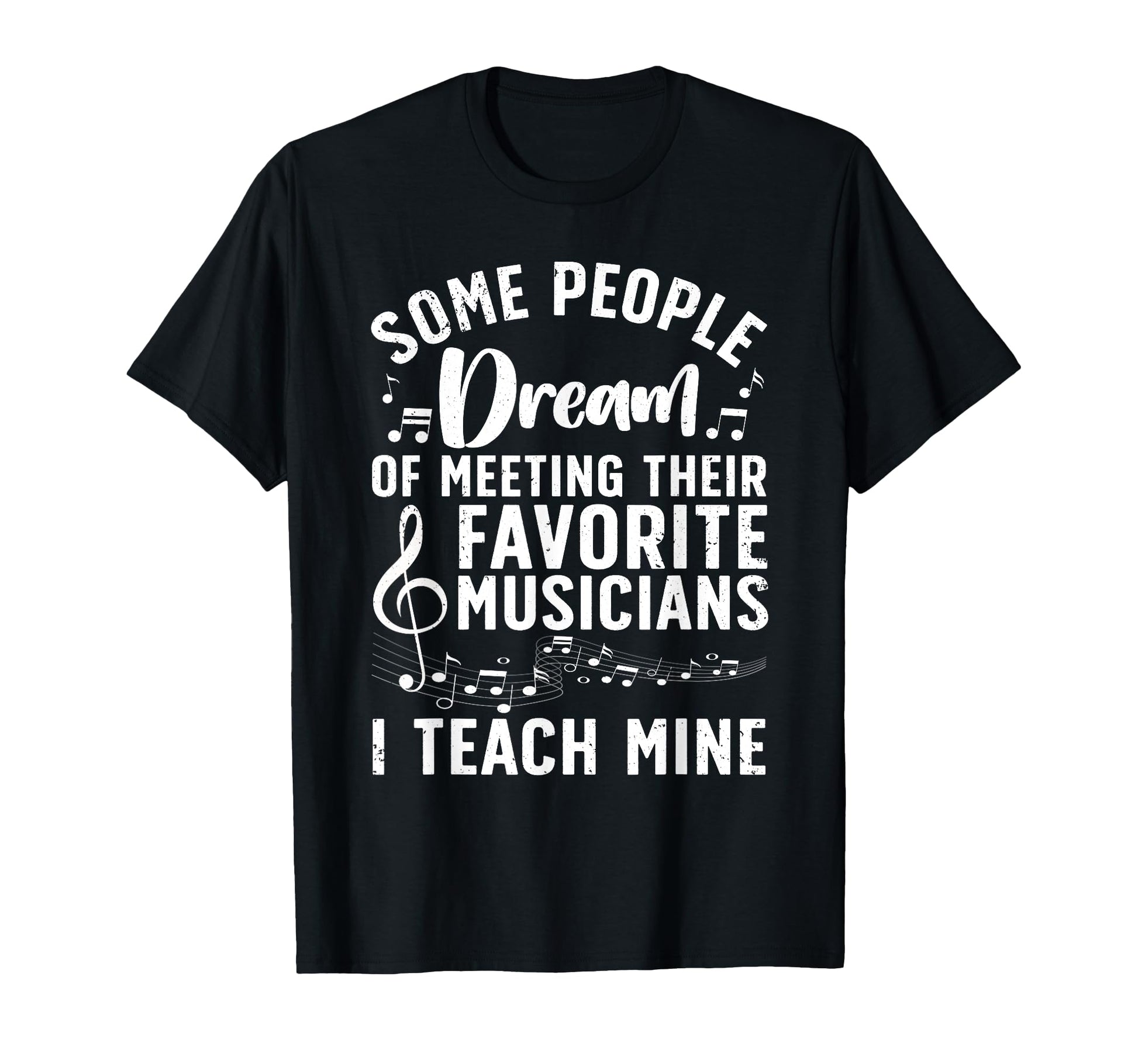 Best Music Teacher Musician Band T-Shirt - Custom Art Print for Adults - T-Shirt, Sweatshirt, Hoodie