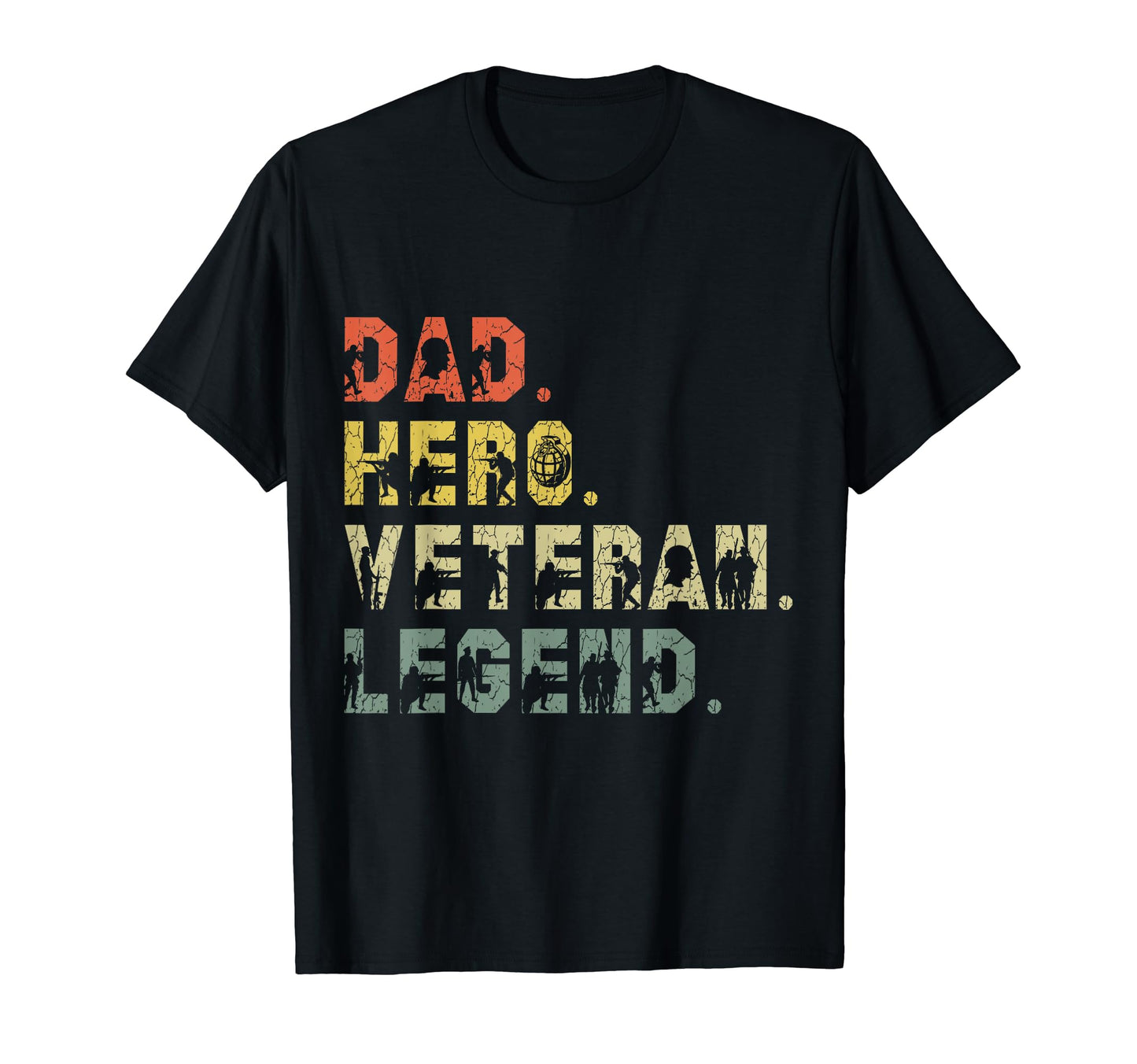 Veteran Dad Gifts Veteran Dad Sweatshirt - Graphic Print Men Women - T-Shirt, Sweatshirt, Hoodie