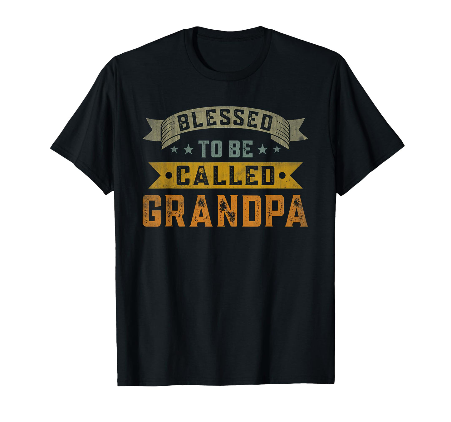 Blessed To Be Called Grandpa Grandpa T-Shirt - Novelty Apparel for Adults - T-Shirt, Sweatshirt, Hoodie