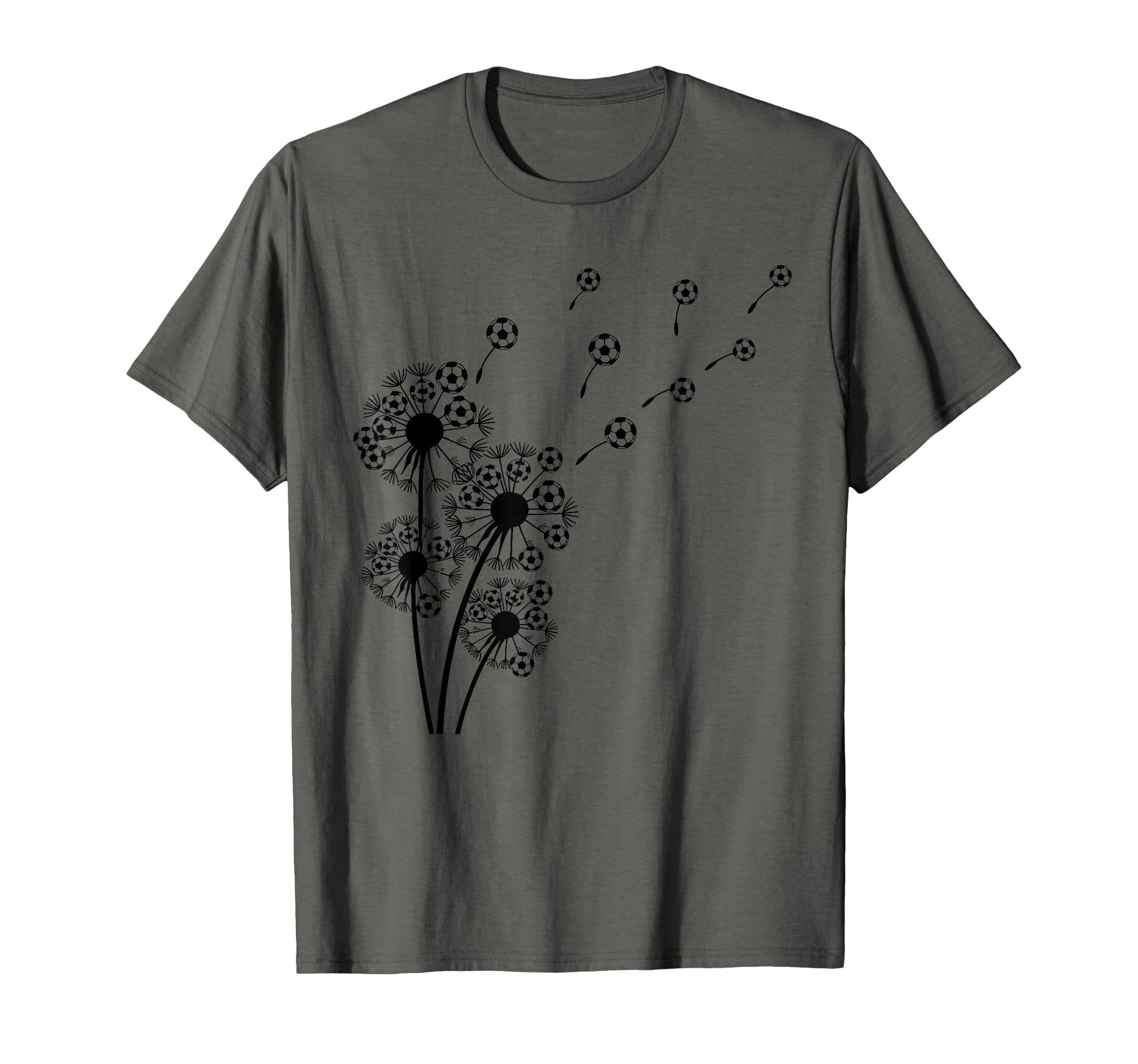 Soccer Balls Dandelion Funny Soccer T-Shirt - Novelty Apparel for Adults - T-Shirt, Sweatshirt, Hoodie