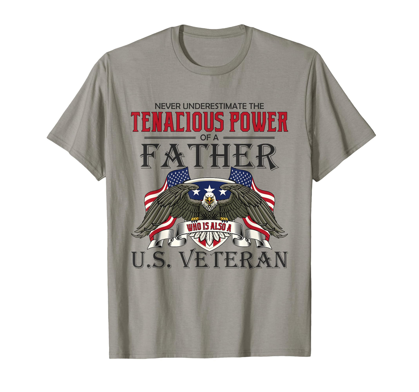 Patriotic Fathers Day Present U S T-Shirt - Minimalist Print Unisex - T-Shirt, Sweatshirt, Hoodie
