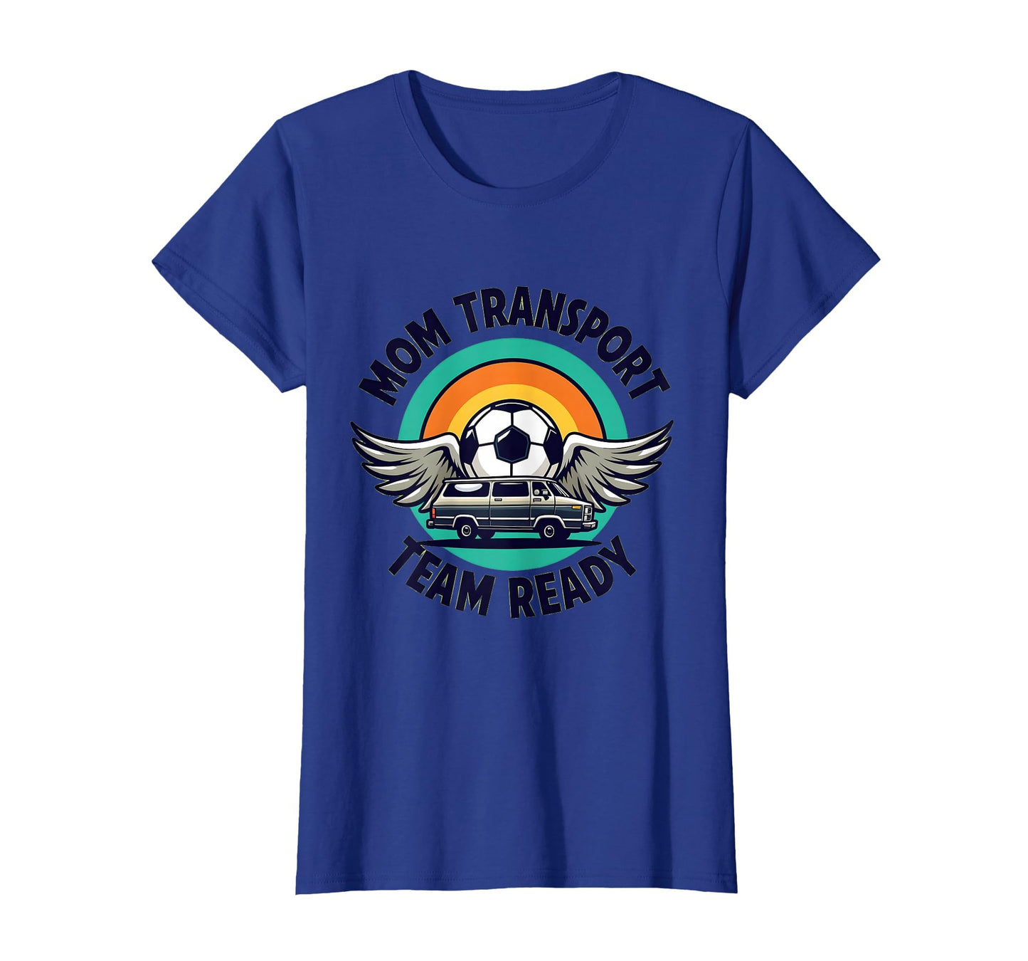 Mom Transport Team Ready Soccer T-Shirt - Trendy Graphic for Adults - T-Shirt, Sweatshirt, Hoodie