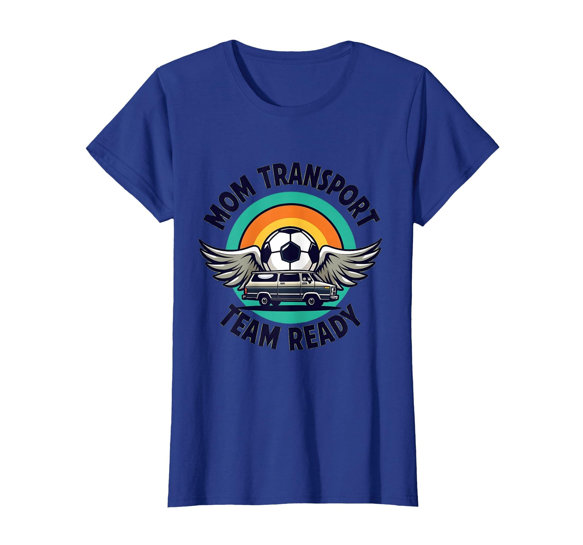 Mom Transport Team Ready Soccer T-Shirt - Trendy Graphic for Adults - T-Shirt, Sweatshirt, Hoodie