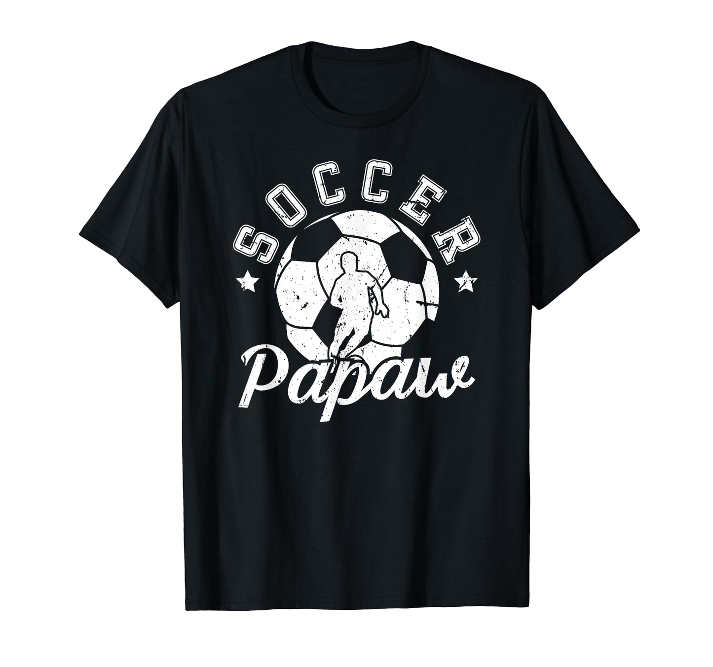 Soccer Papaw Grandpa Papaw Soccer T-Shirt - Graphic Print for Adults - T-Shirt, Sweatshirt, Hoodie
