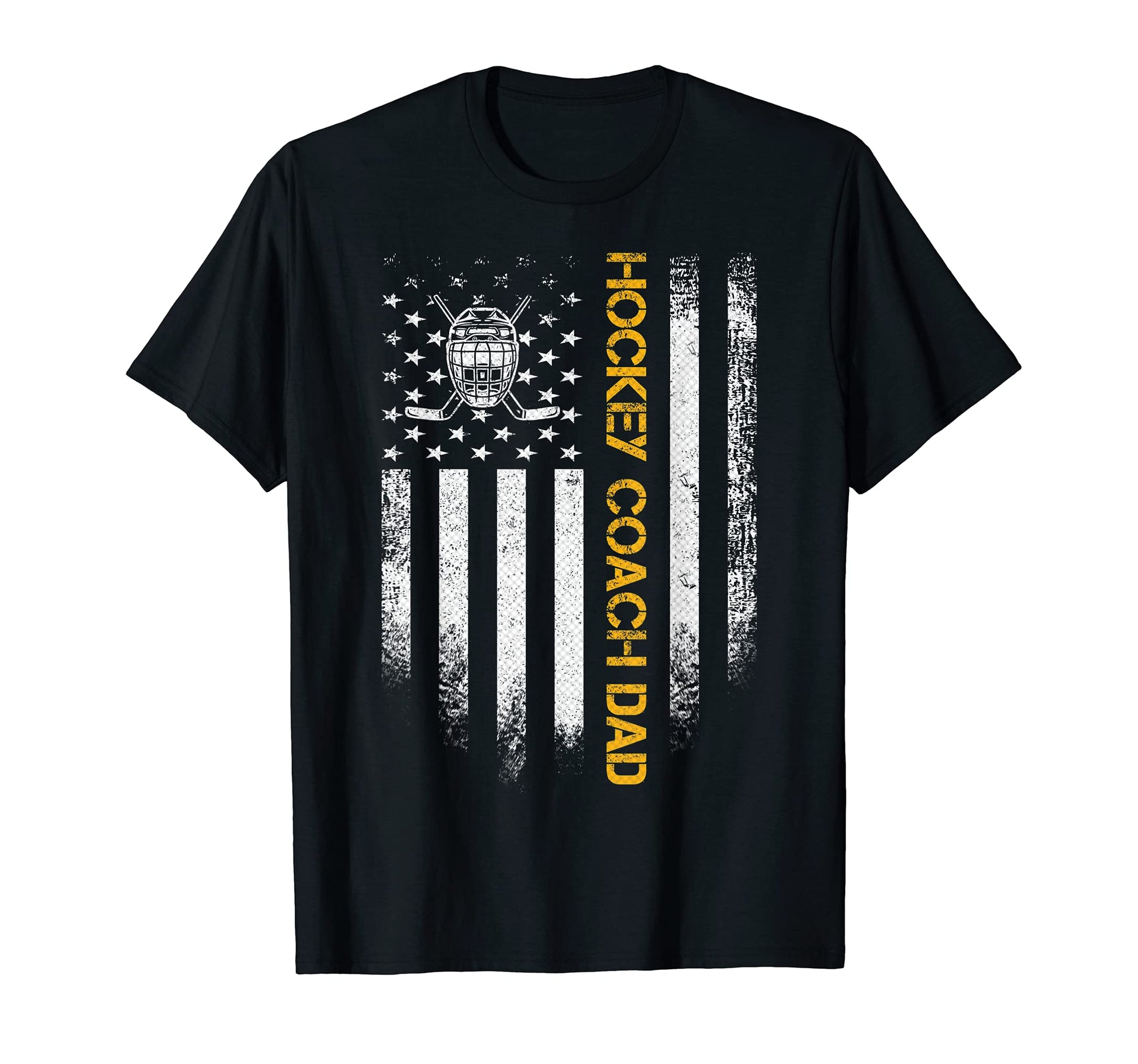 Usa American Flag Proud Ice Hockey T-Shirt - Novelty Apparel Men Women - T-Shirt, Sweatshirt, Hoodie