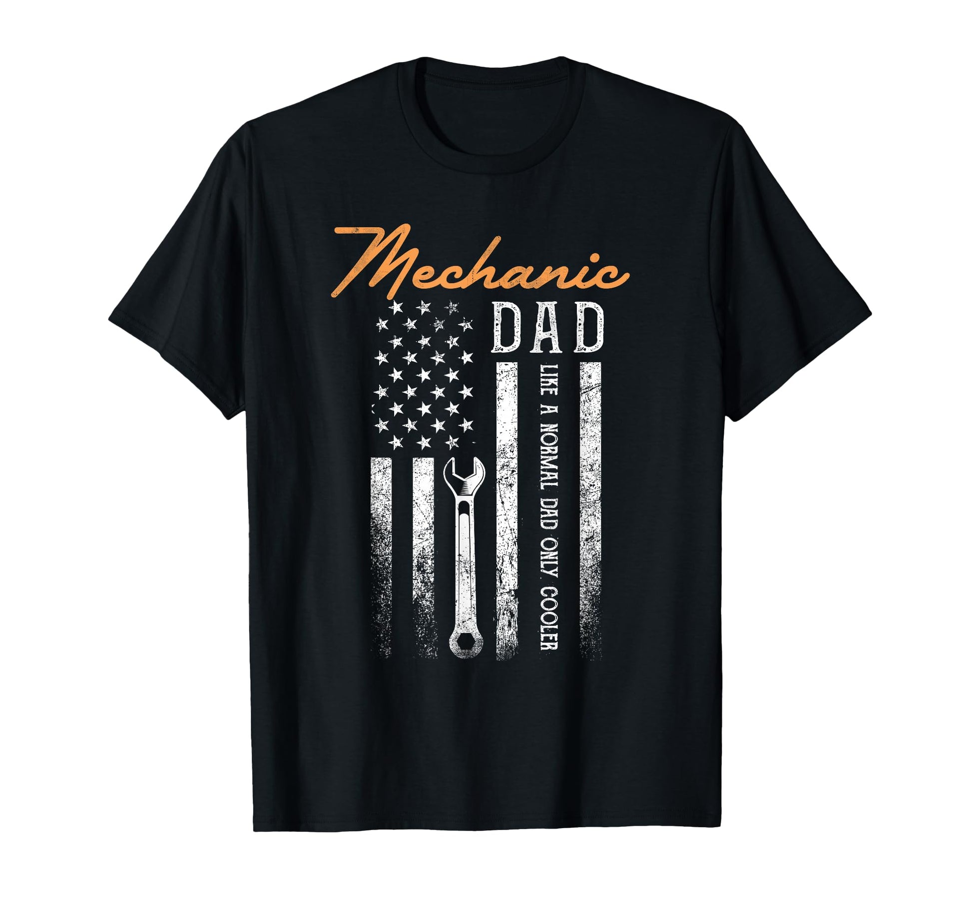 Mechanic Dad Like Normal Dad Only Cooler T-Shirt - Minimalist Print Unisex - T-Shirt, Sweatshirt, Hoodie