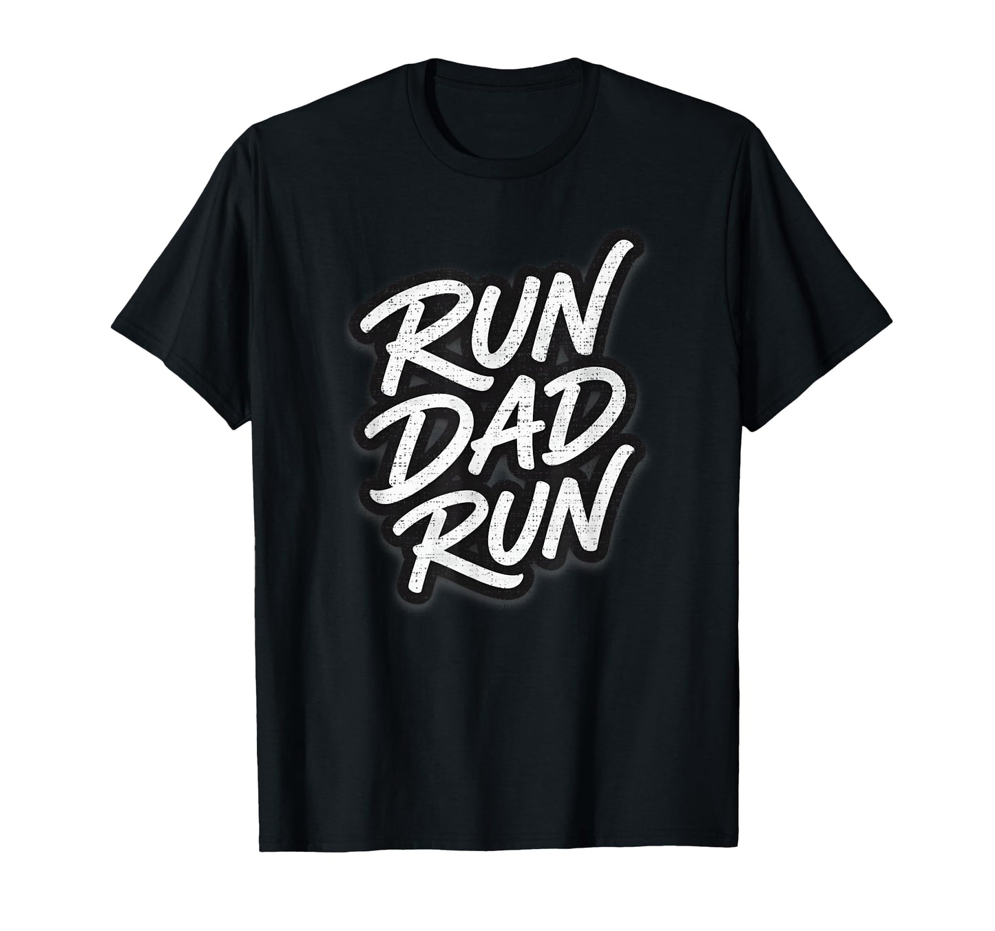 Run Dad Run Funny Marathon Jogging T-Shirt - Novelty Apparel for Adults - T-Shirt, Sweatshirt, Hoodie