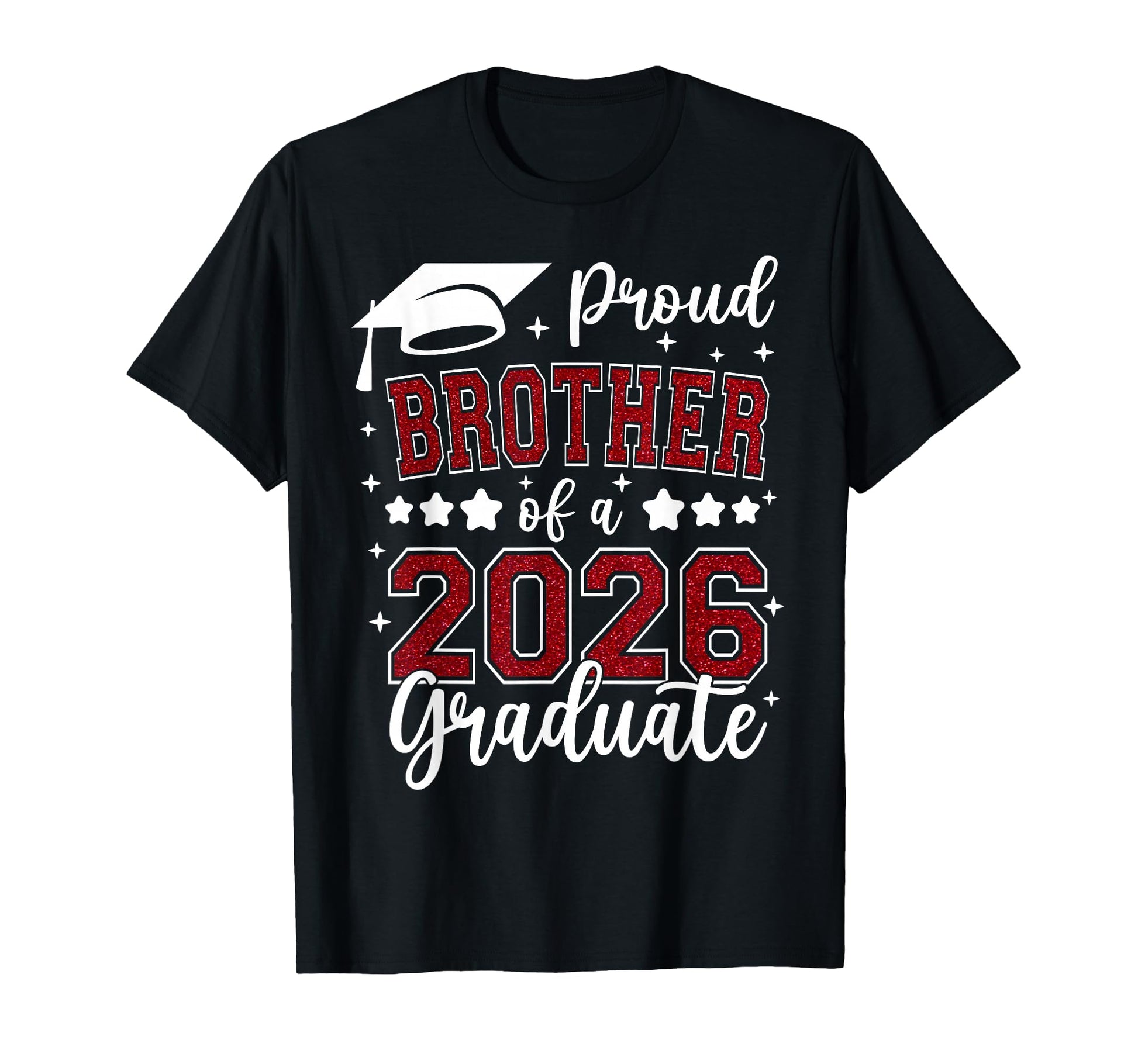 Proud Brother 2026 Graduate Senior T-Shirt - Aesthetic Graphic Men Women - T-Shirt, Sweatshirt, Hoodie