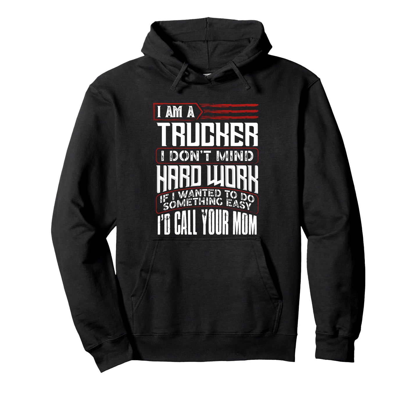 Trucker Diesel Big Rig Semi Trailer Hoodie - Streetwear Style Men Women - T-Shirt, Sweatshirt, Hoodie