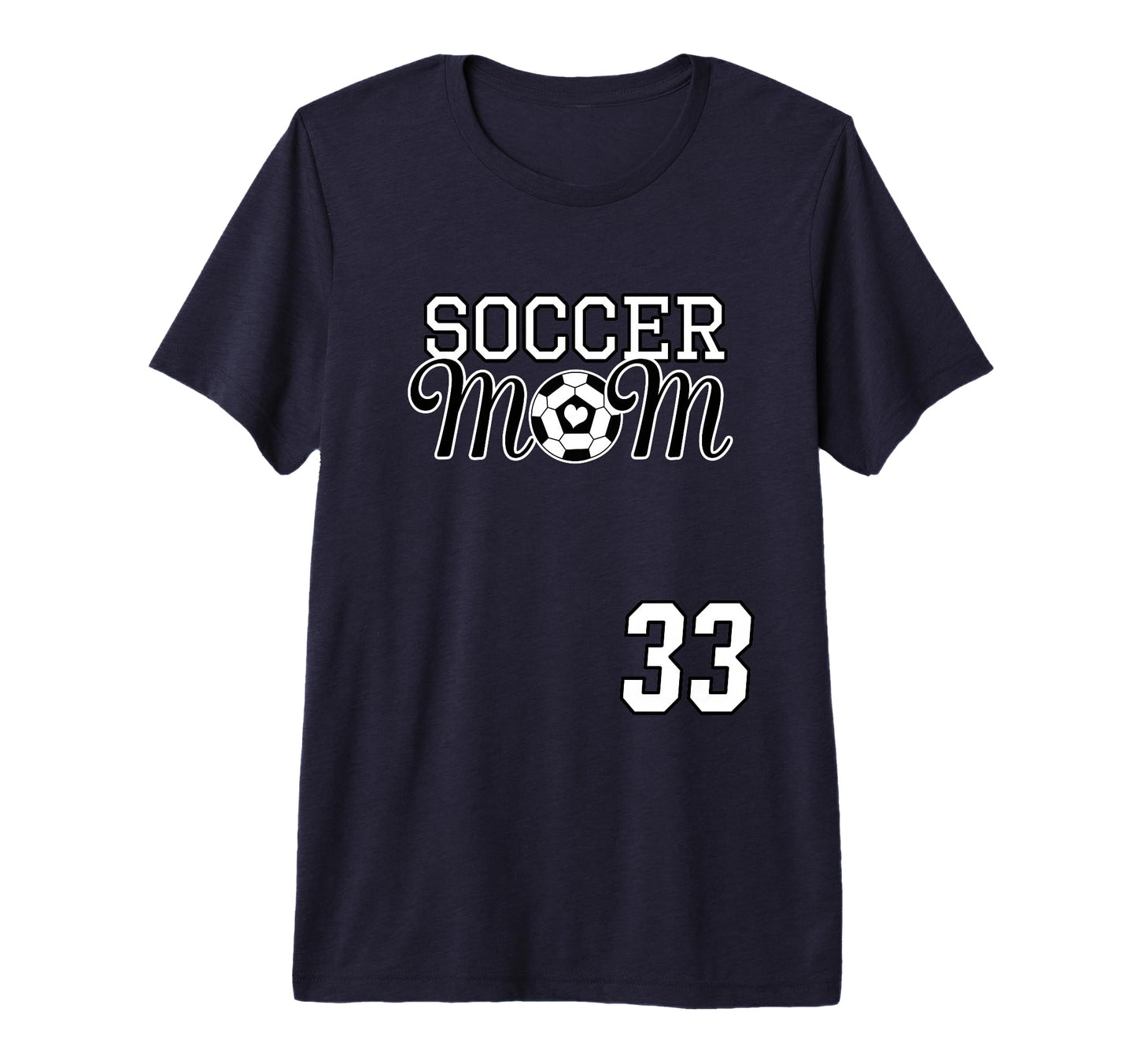 Ladies Soccer Mom Mothers Day 33 T-Shirt - Aesthetic Graphic for Adults - T-Shirt, Sweatshirt, Hoodie