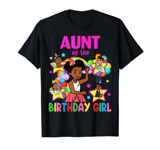 Aunt Birthday Gracie Birthday T-Shirt - Casual Everyday Wear for Adults - T-Shirt, Sweatshirt, Hoodie