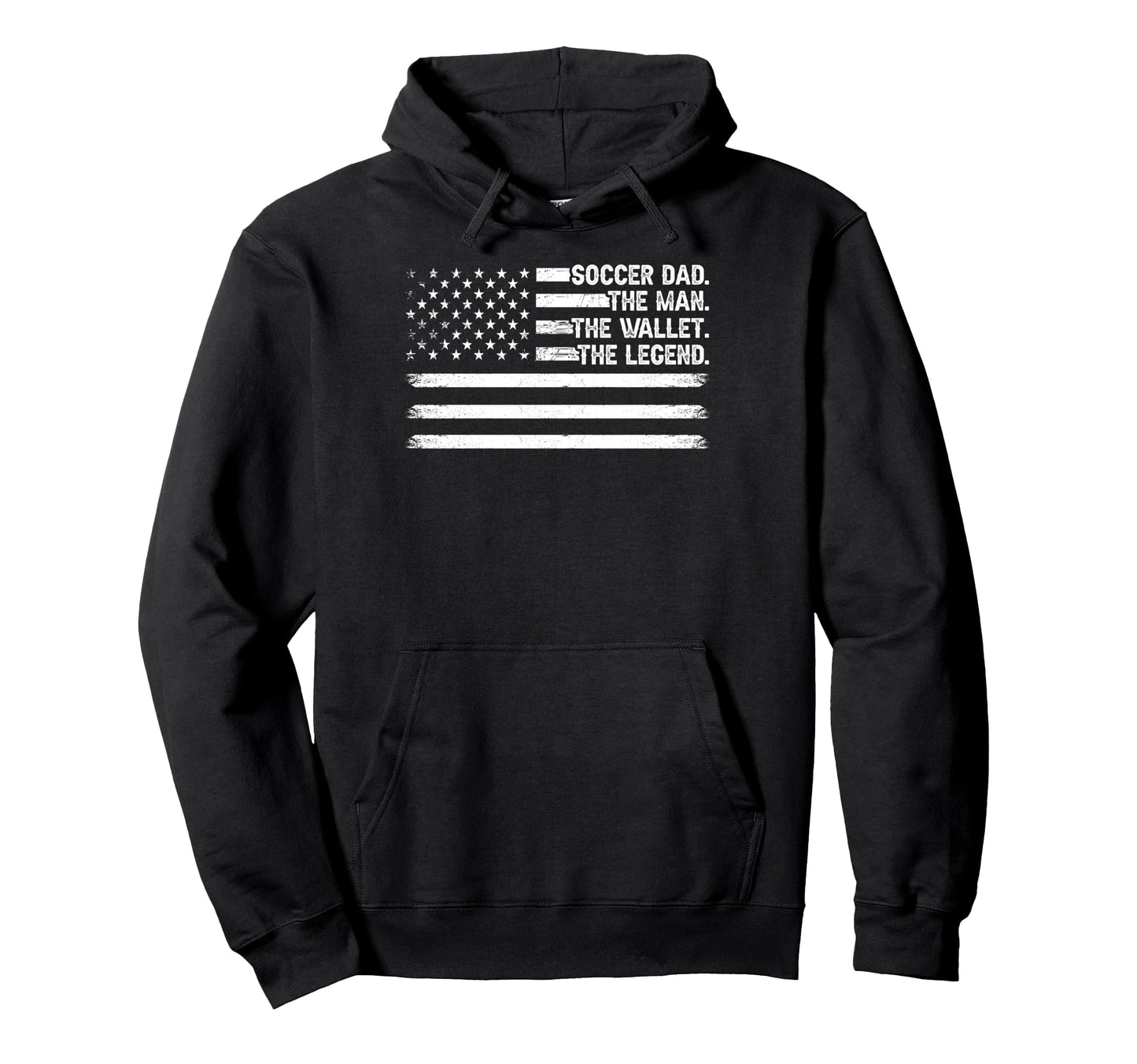 Soccer Dad Wallet Legend Fathers Day Hoodie - Fun Novelty Design Men Women - T-Shirt, Sweatshirt, Hoodie