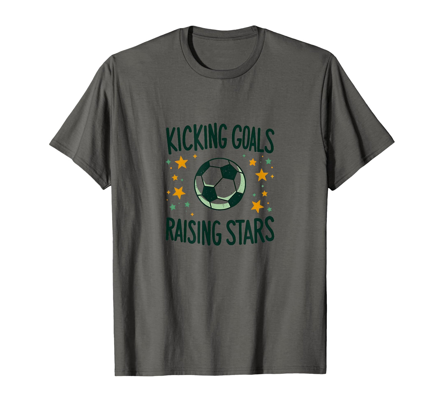 Soccer Mom Kicking Goals Raising Stars T-Shirt - Minimalist Print Unisex - T-Shirt, Sweatshirt, Hoodie