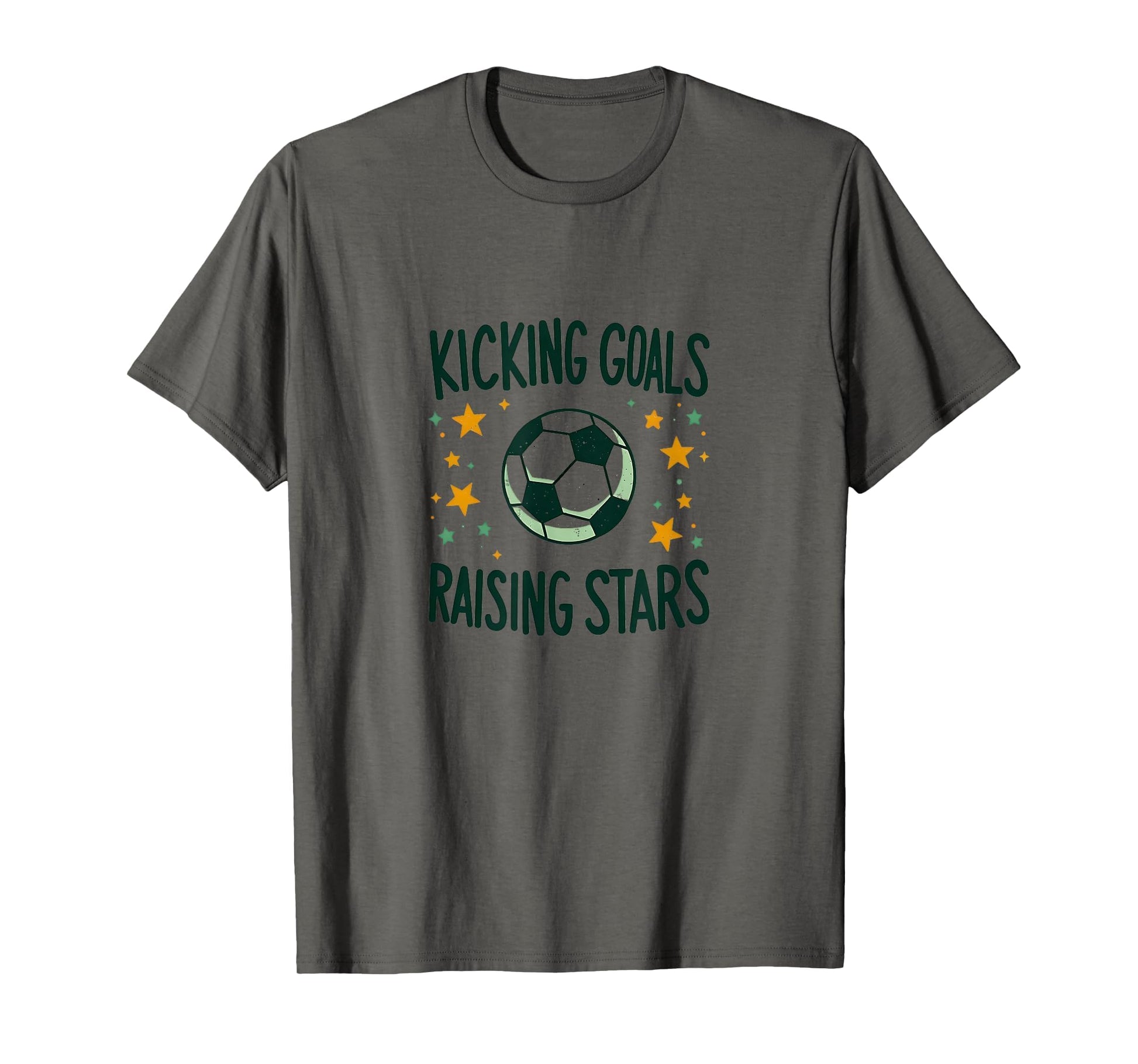 Soccer Mom Kicking Goals Raising Stars T-Shirt - Minimalist Print Unisex - T-Shirt, Sweatshirt, Hoodie