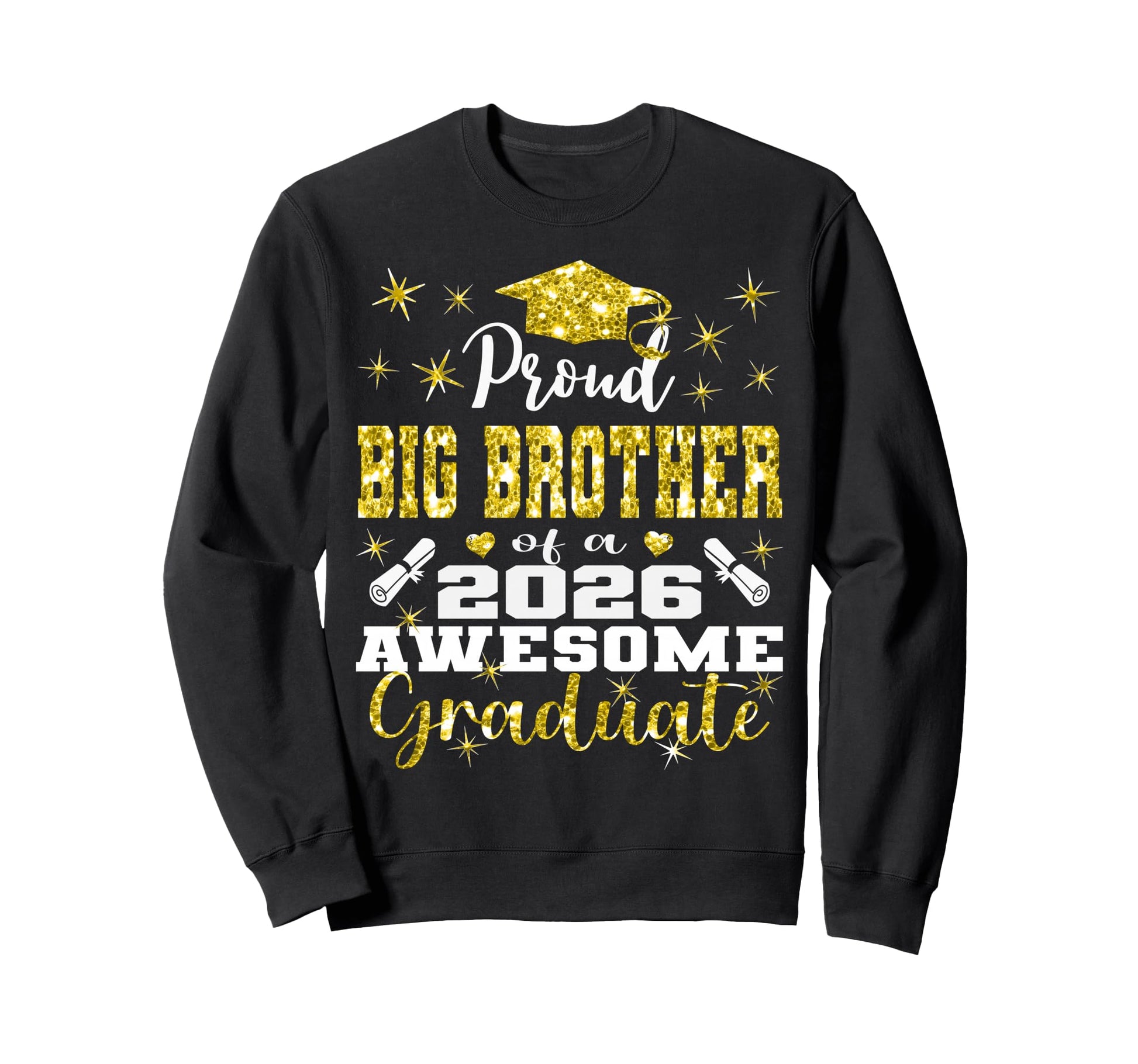 Super Proud Big Brother 2026 Sweatshirt - Aesthetic Graphic for Adults - T-Shirt, Sweatshirt, Hoodie