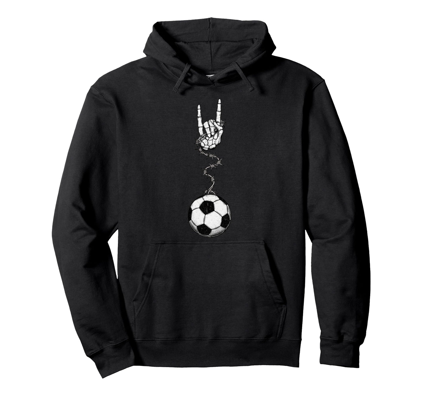 Soccer Player Coach Team 90S Alt Metal Hoodie - Graphic Print Unisex - T-Shirt, Sweatshirt, Hoodie
