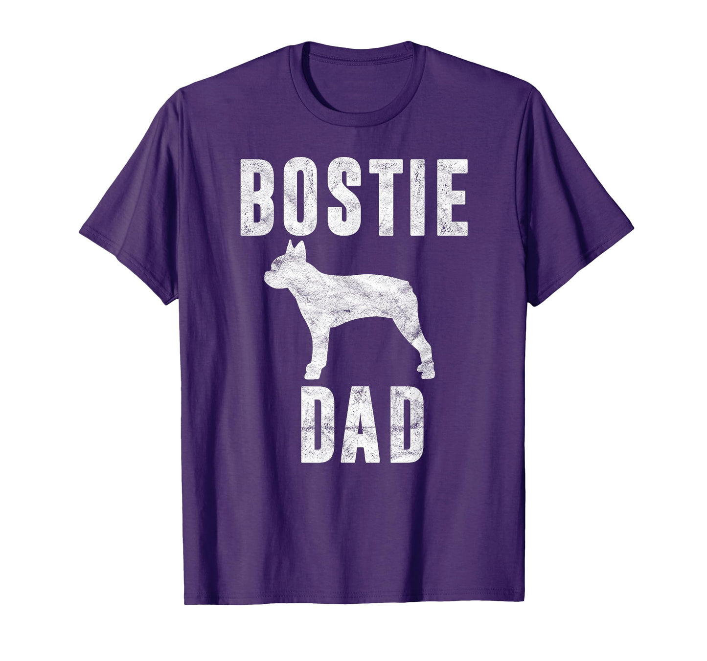 Boston Terrier Dad Gift Dog Daddy T-Shirt - Aesthetic Graphic for Adults - T-Shirt, Sweatshirt, Hoodie